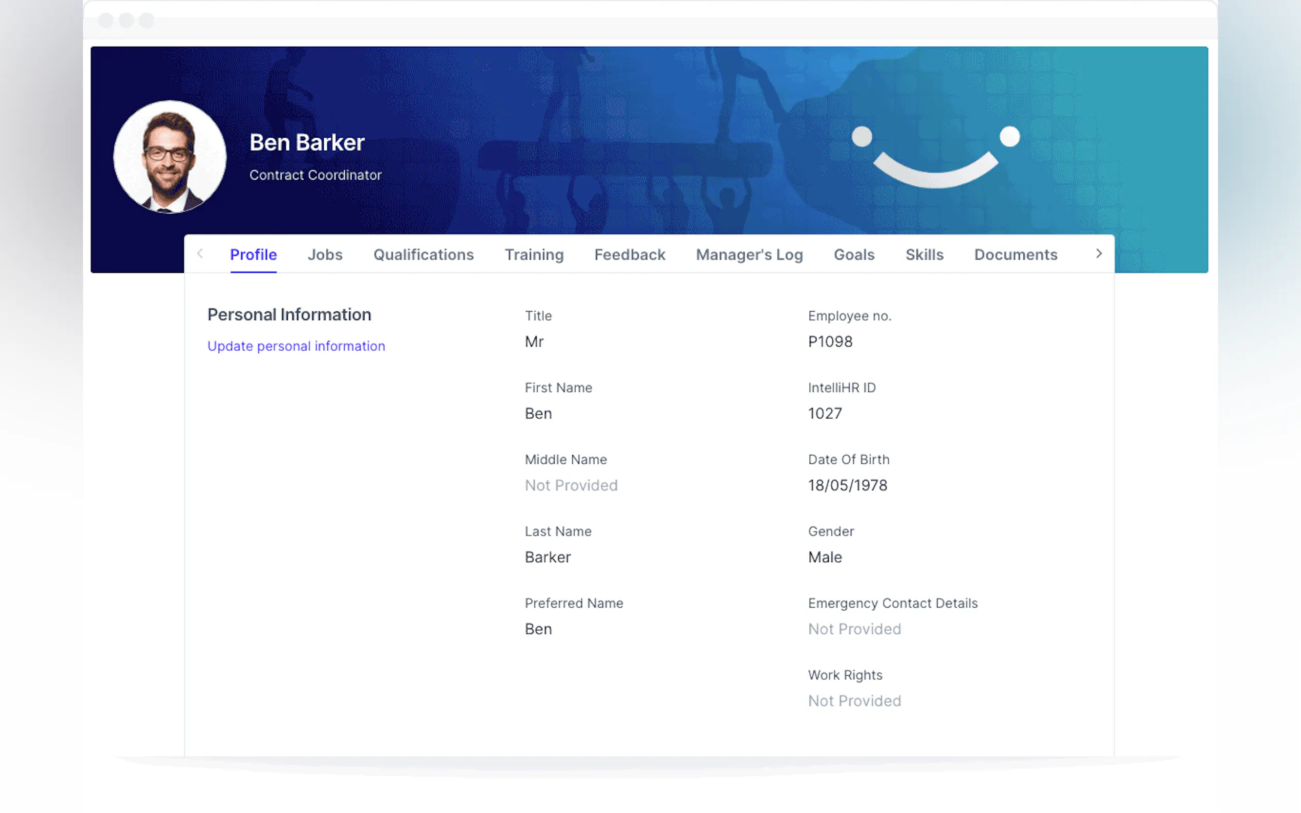 Screenshot 2 of intelliHR