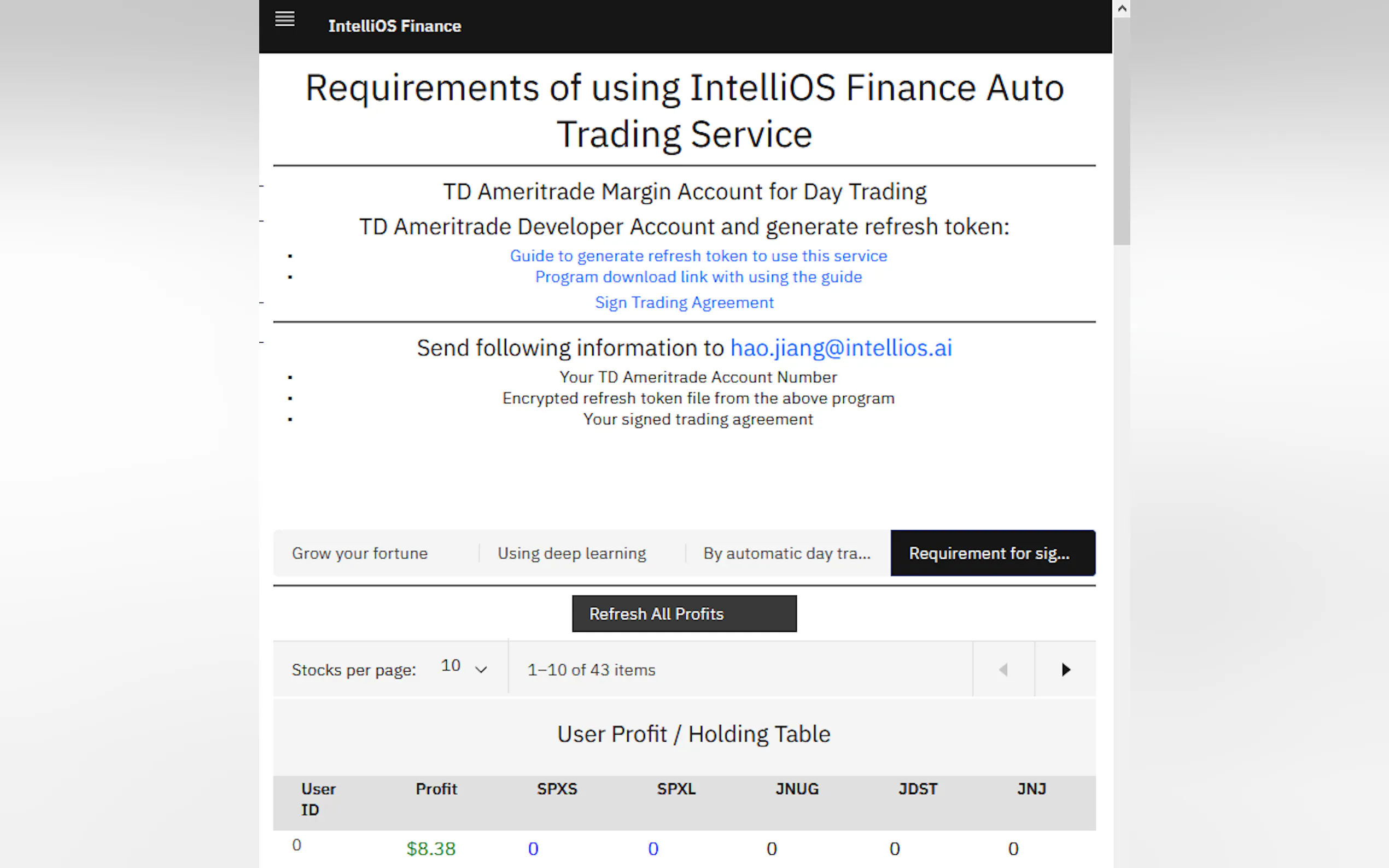 Screenshot 4 of IntelliOS Finance