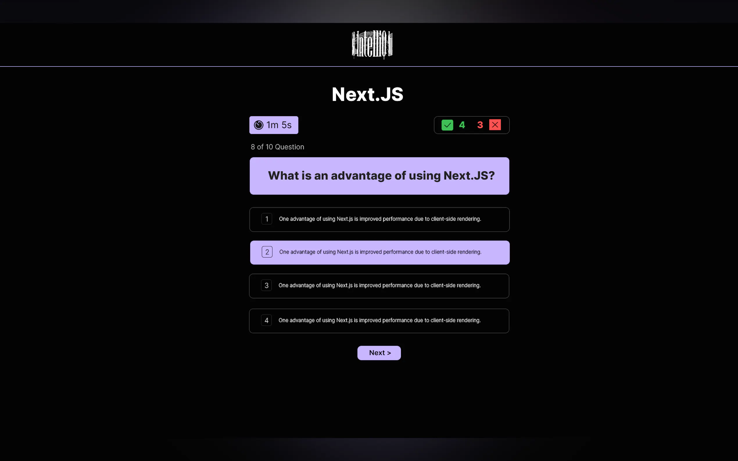 Screenshot 3 of IntelliQ
