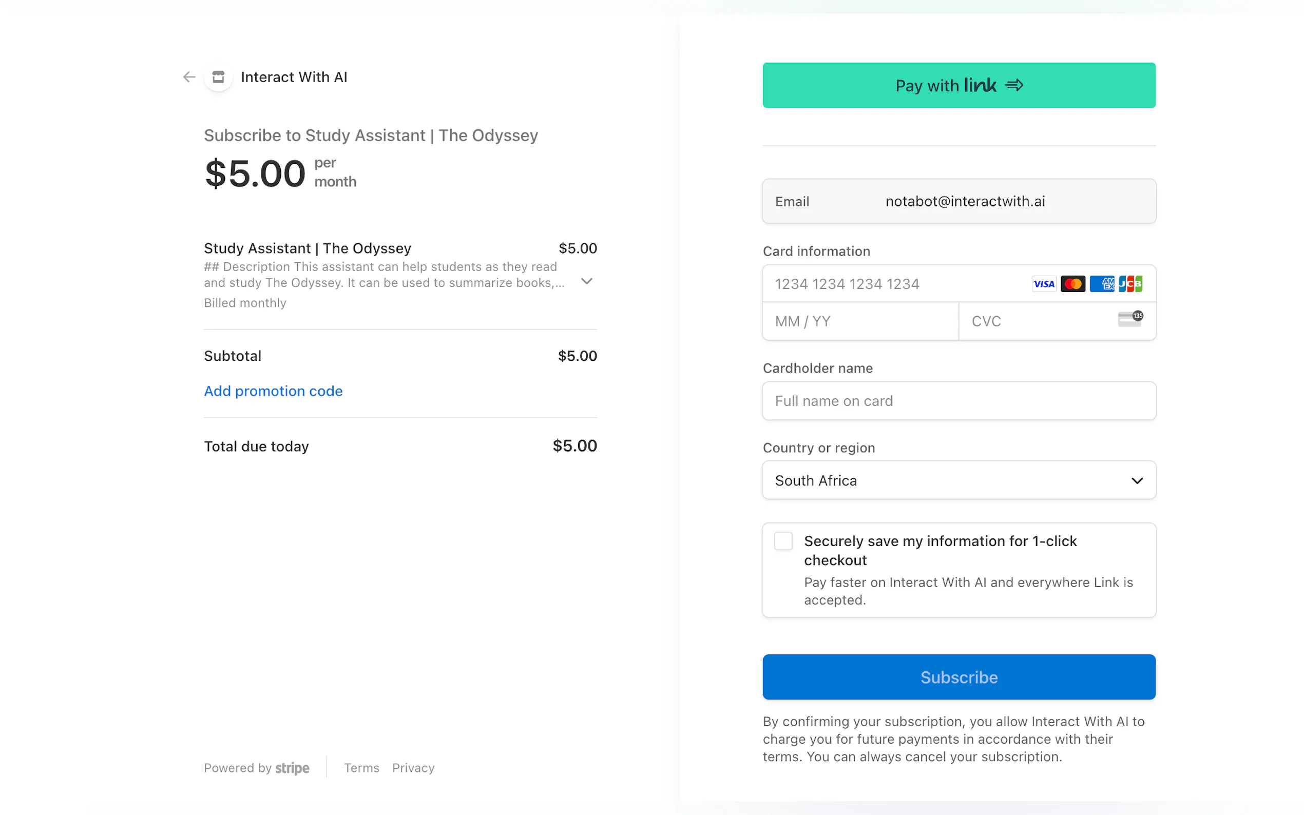 Screenshot 2 of InteractWith.AI Marketplace