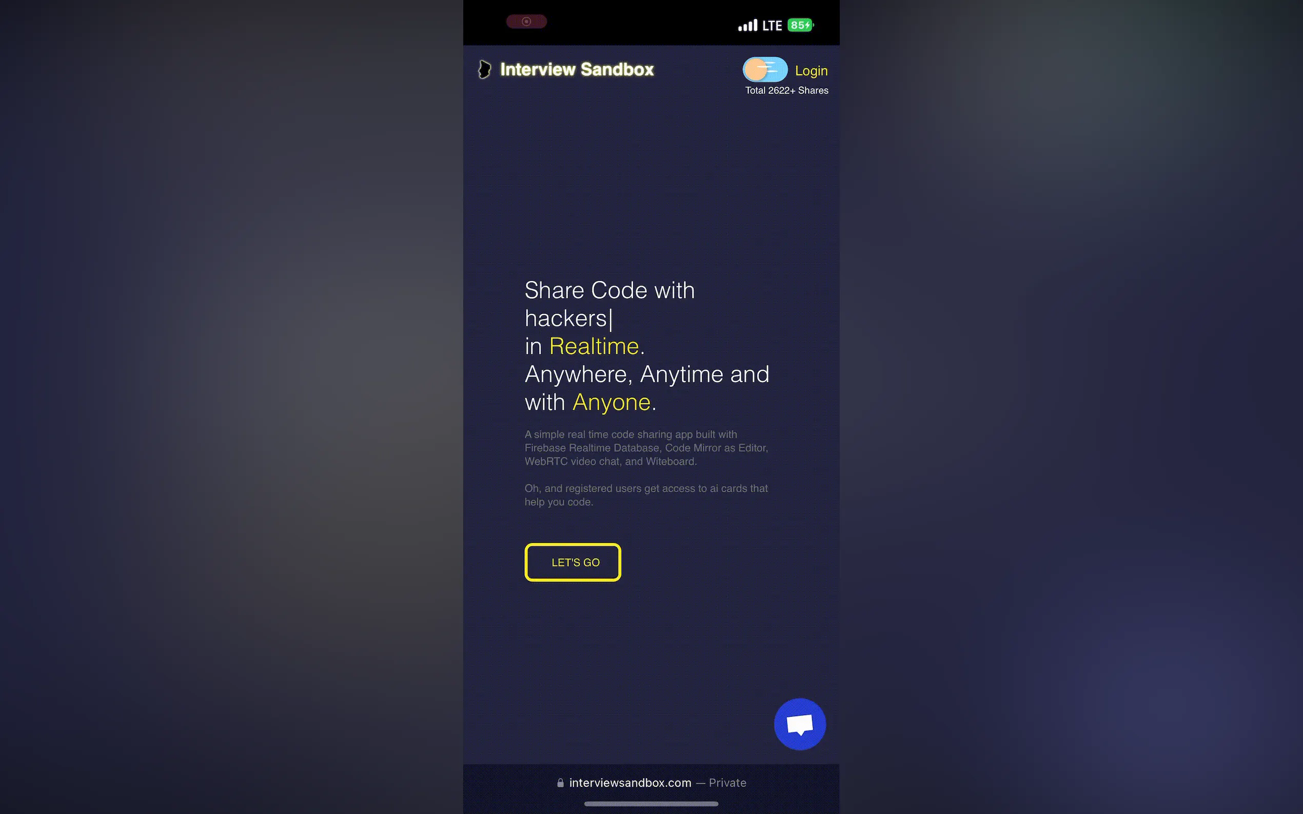 Screenshot 2 of Interview Sandbox