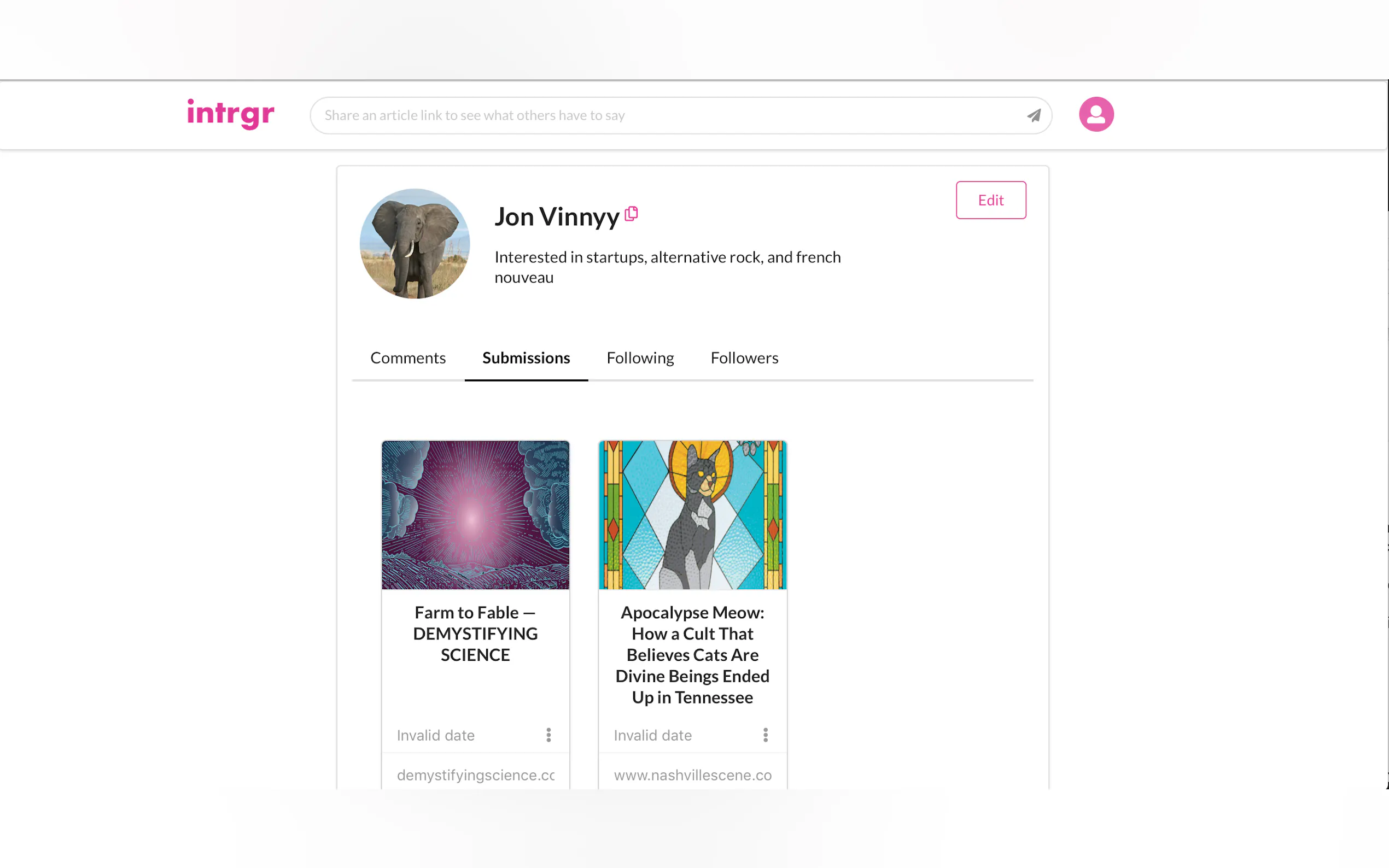 Screenshot 3 of Intrgr