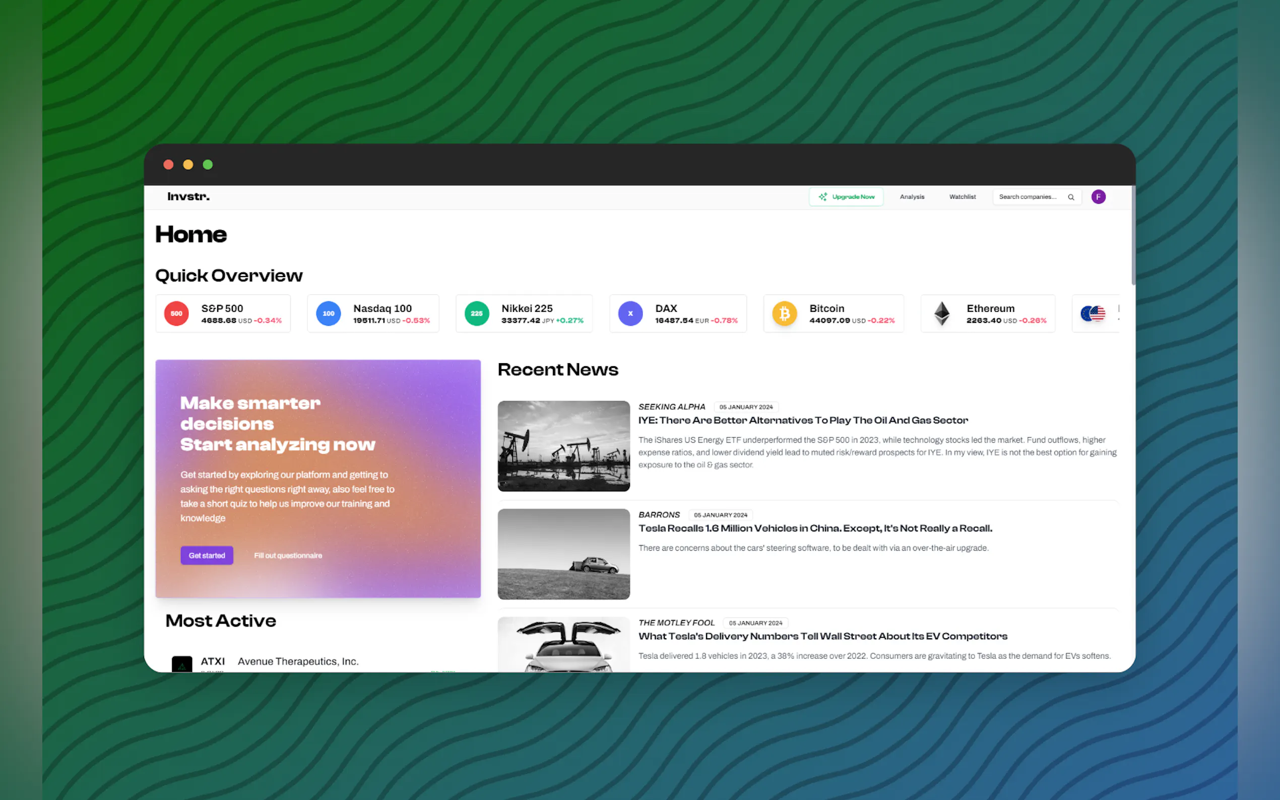 Screenshot 3 of Invstr