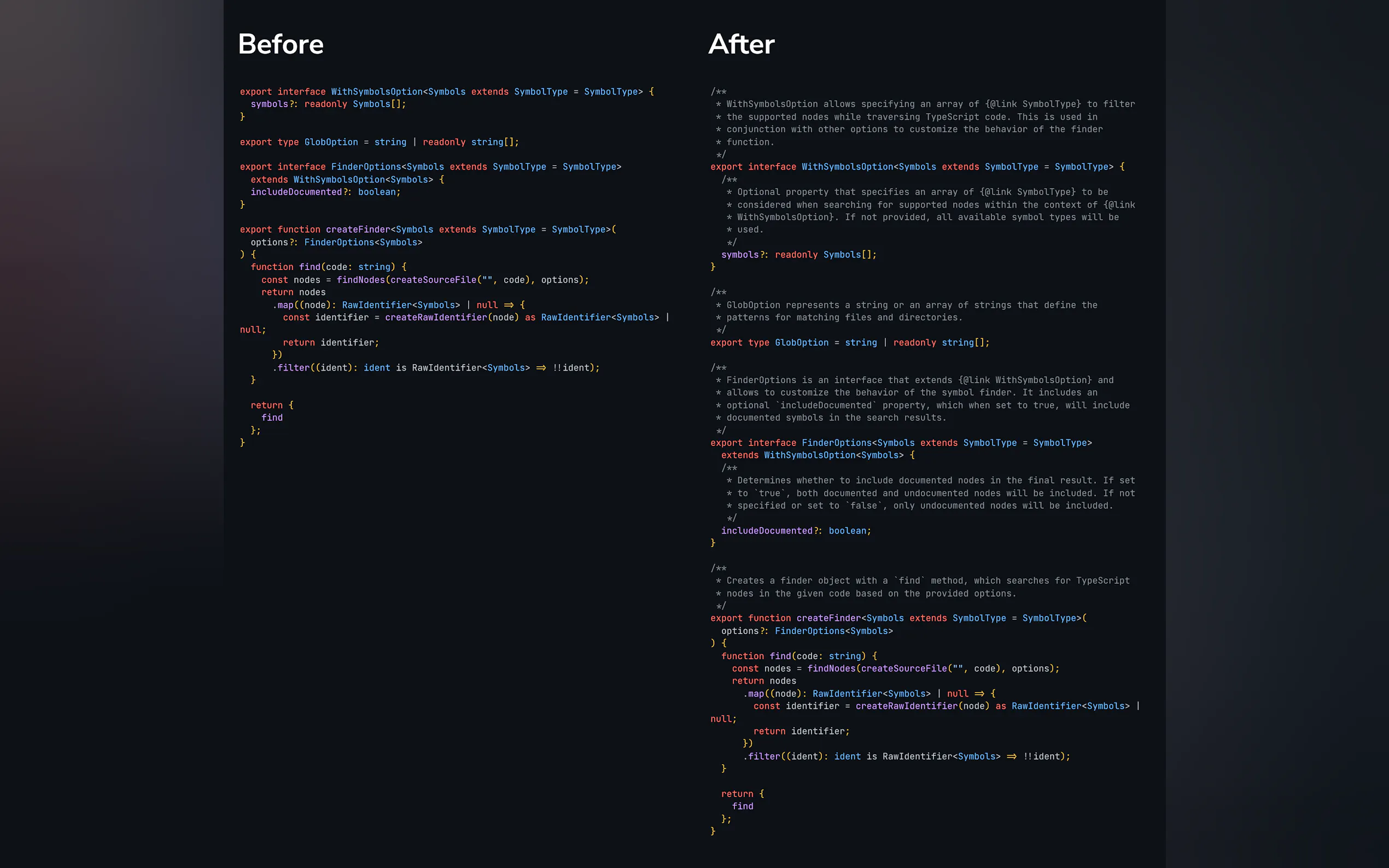Screenshot 2 of JotBot – AI-powered code documentation