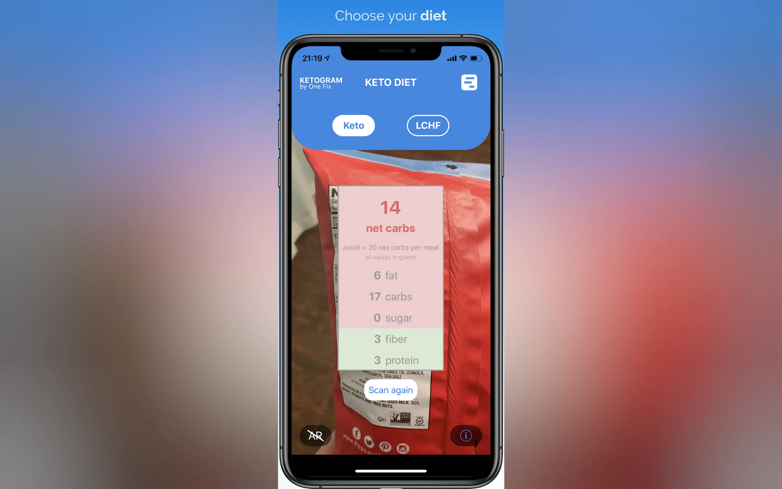Screenshot 2 of Ketogram