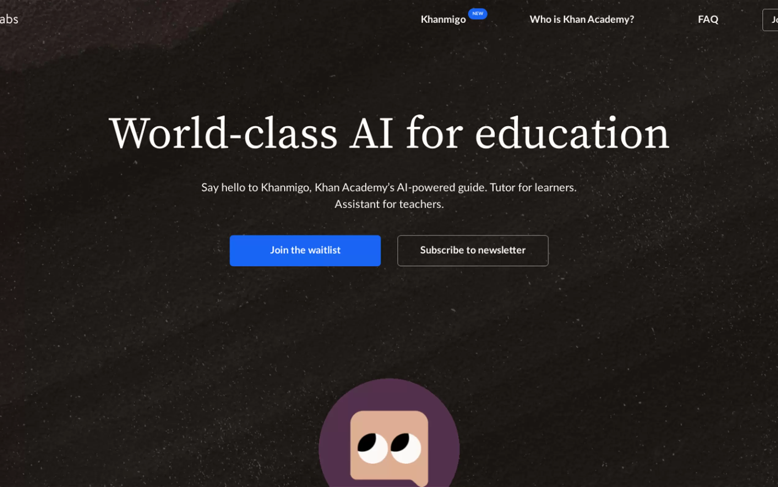 Khan Academy - Khan Labs
