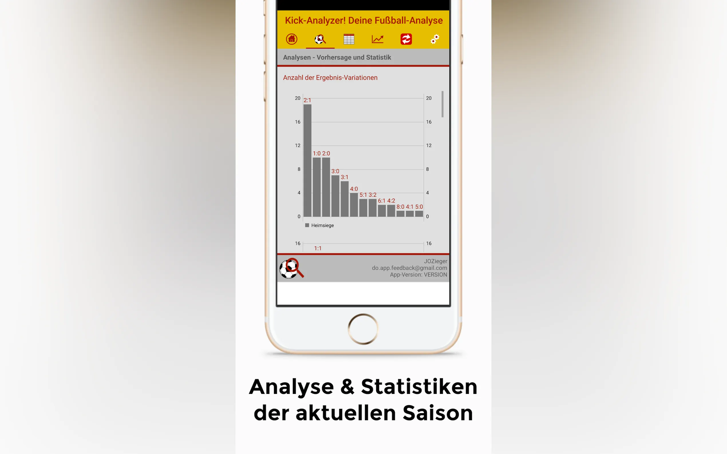 Screenshot 3 of Kick-Analyzer! Deine Fußball-Analyse