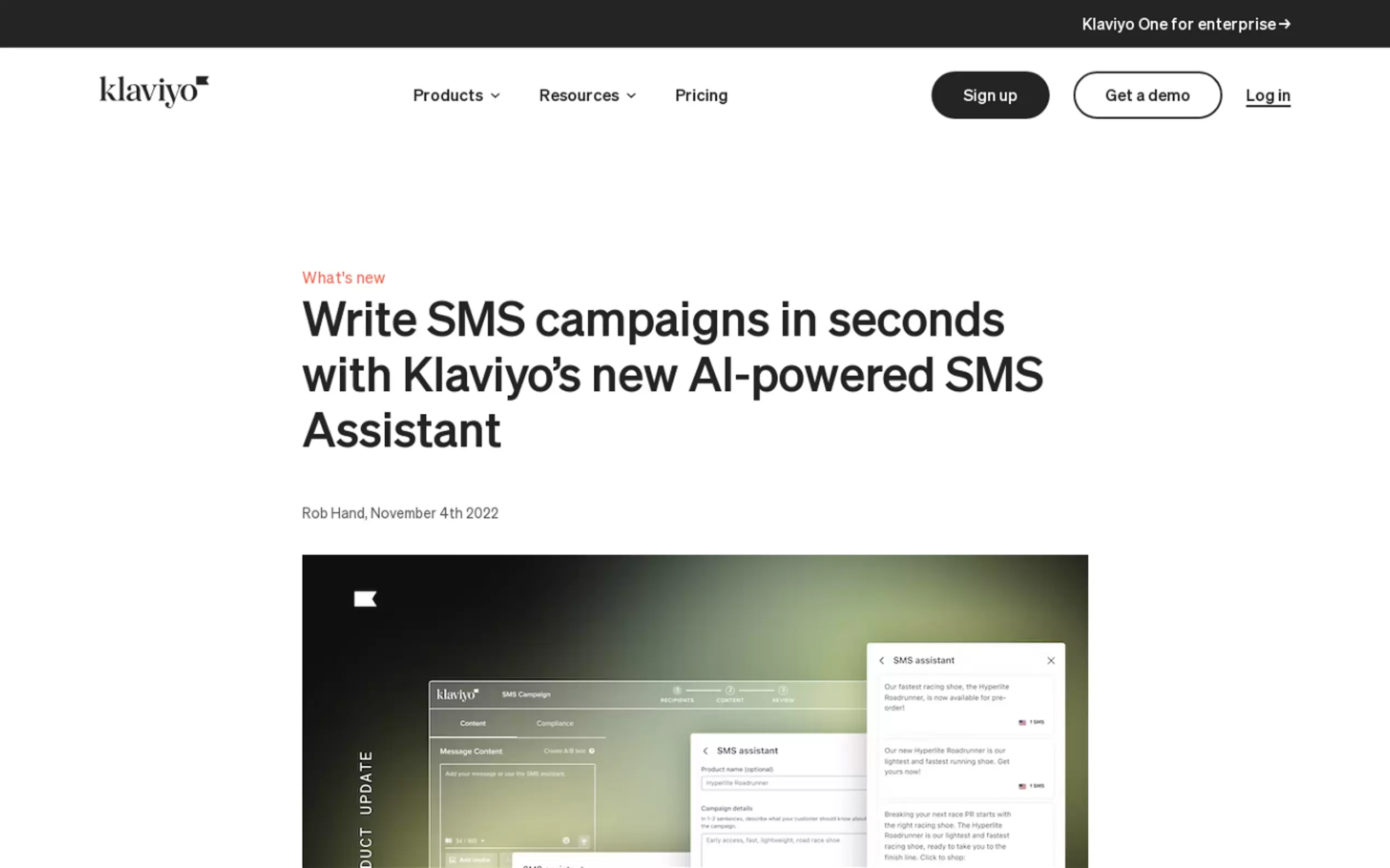 Klaviyo SMS Assistant