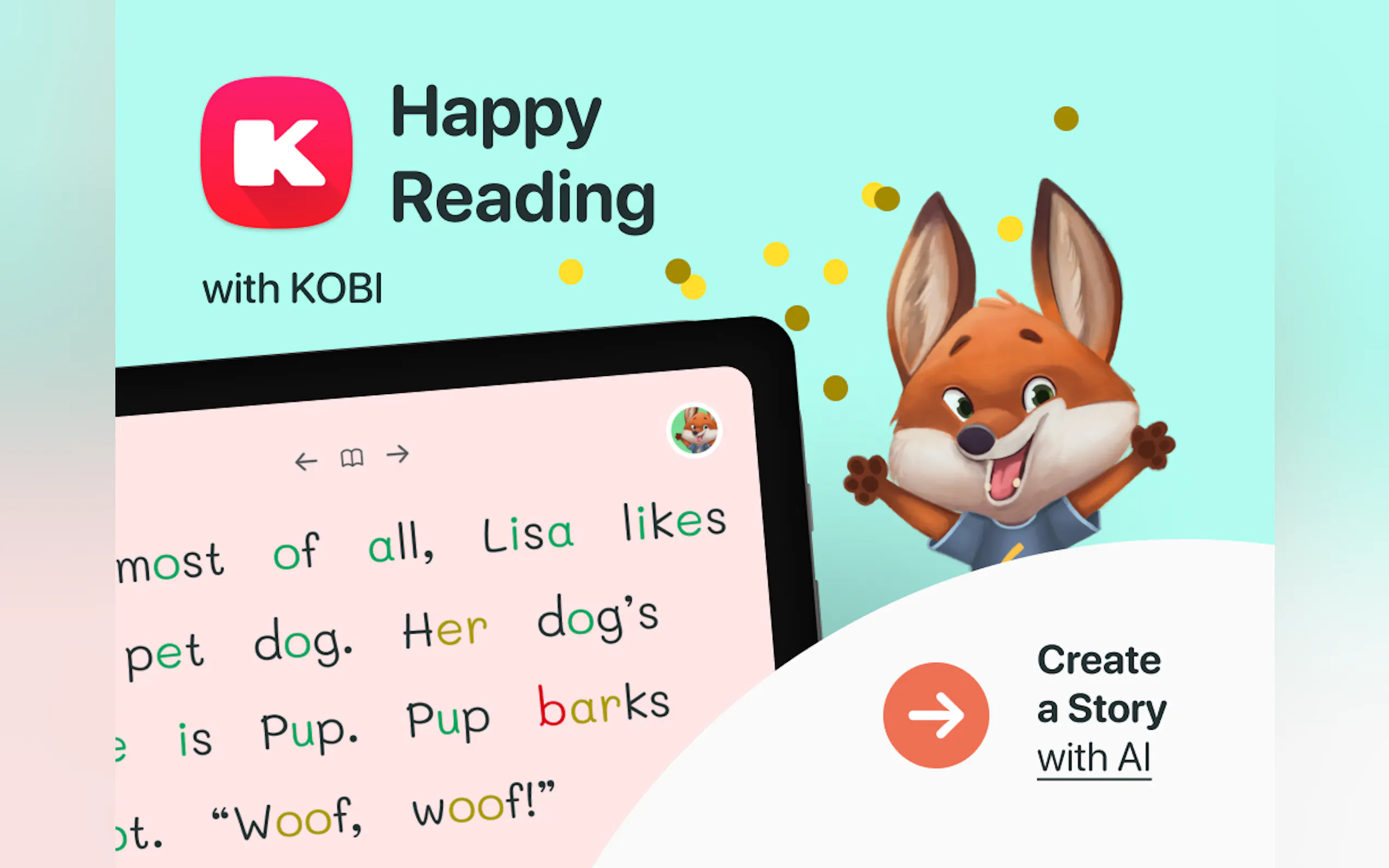 Screenshot 2 of Kobi Helps Children Read