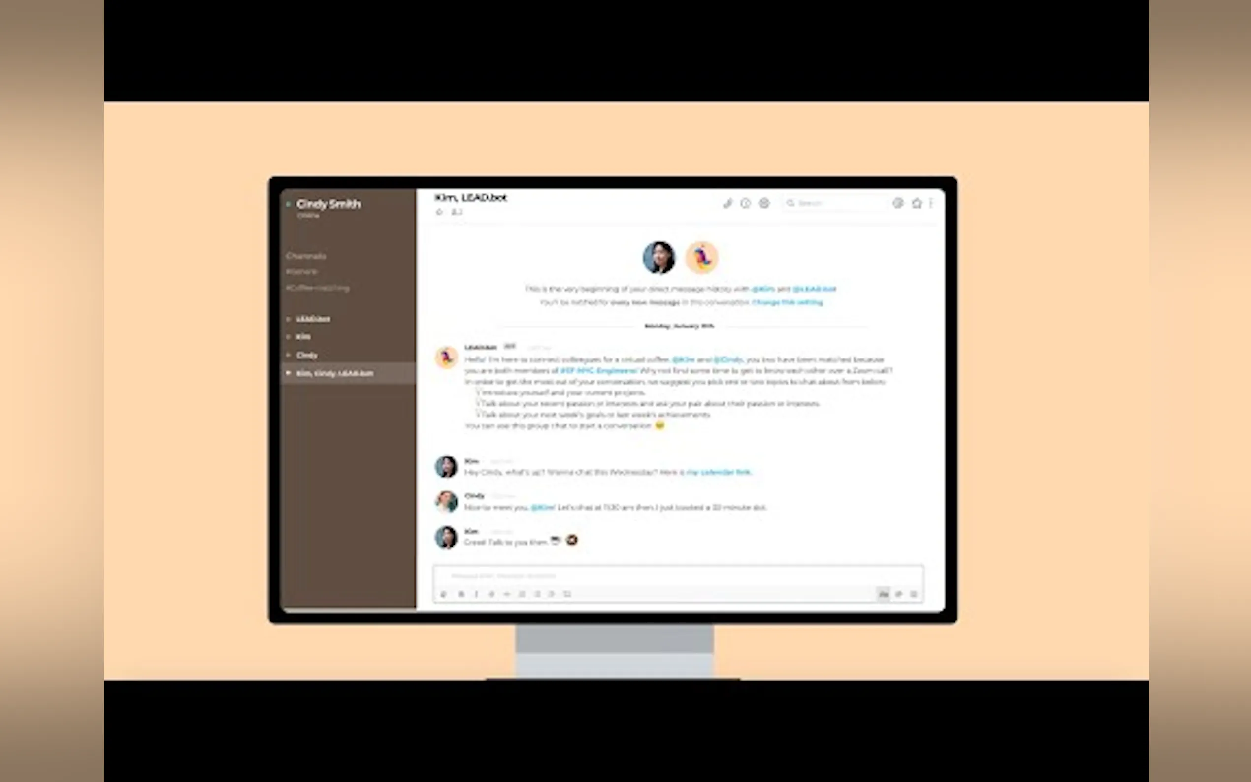 LEAD.Bot for Slack