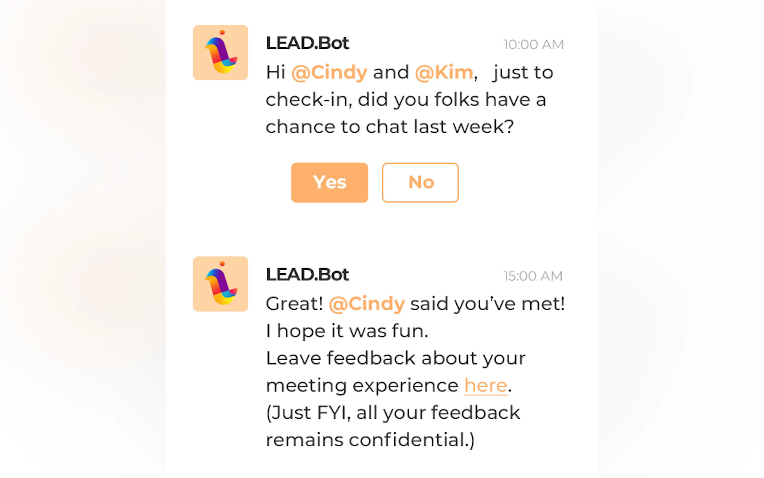 Screenshot 6 of LEAD.Bot for Slack