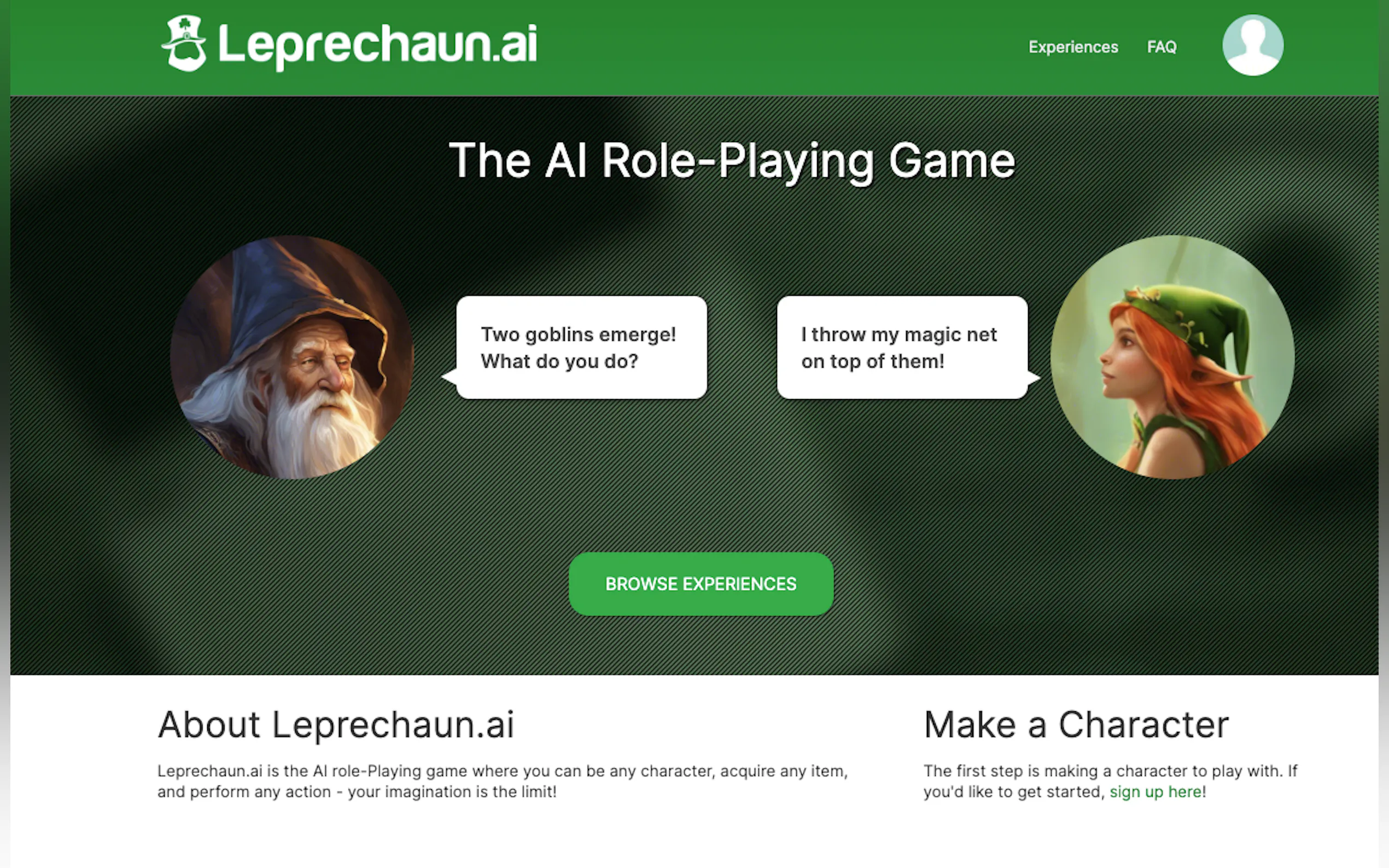 Screenshot 3 of Leprechaun AI