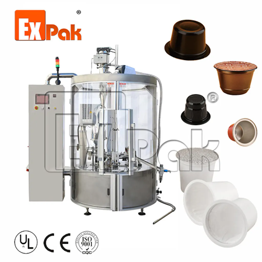 Linear Type Kcup Filling Sealing Machine