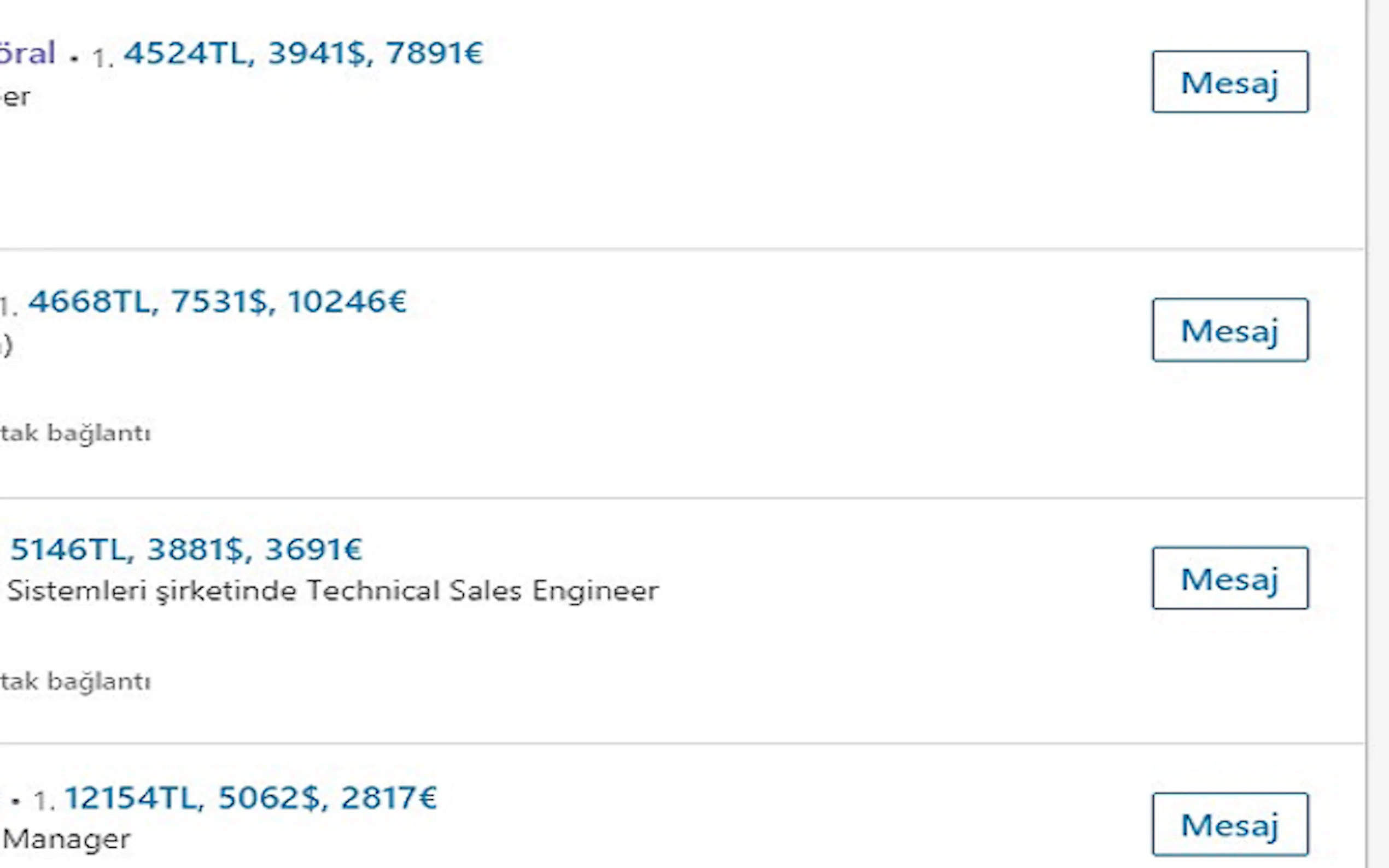 Screenshot 2 of Linkedin Income Estimator