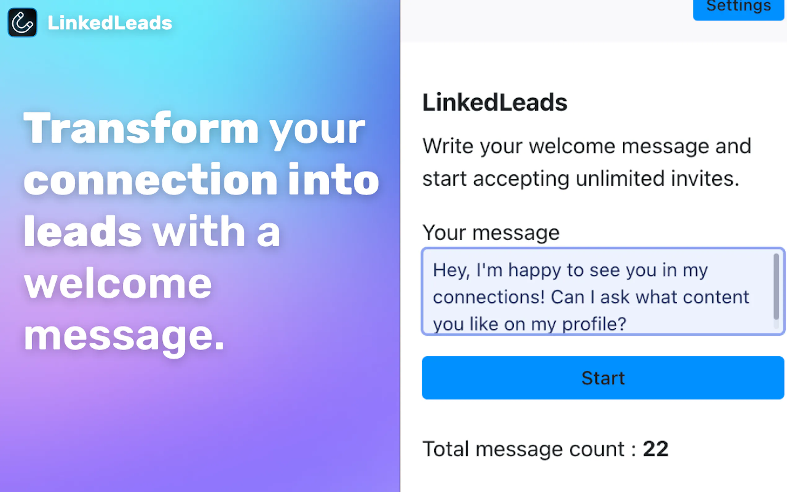 Screenshot 2 of LinkedLeads