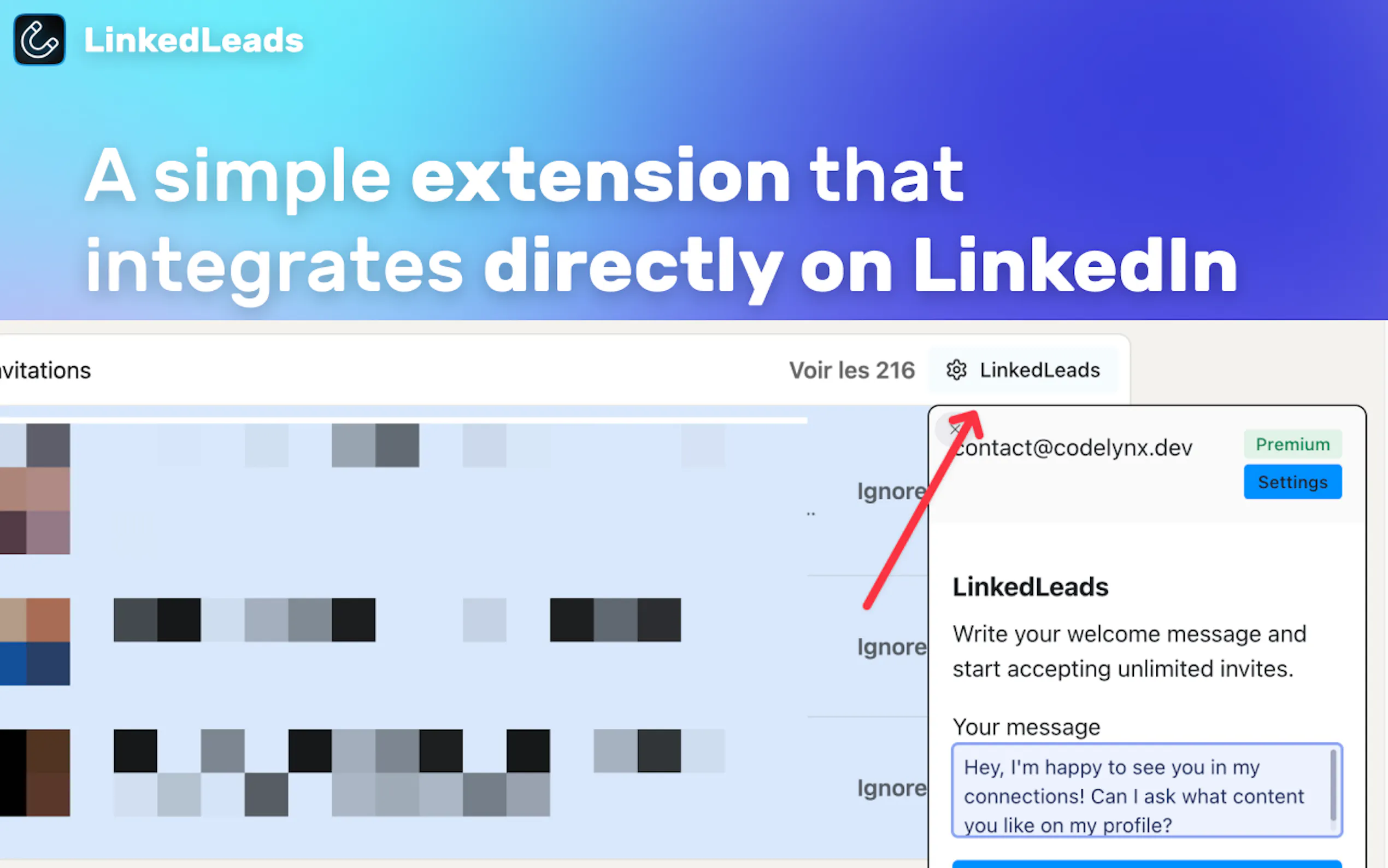 Screenshot 5 of LinkedLeads