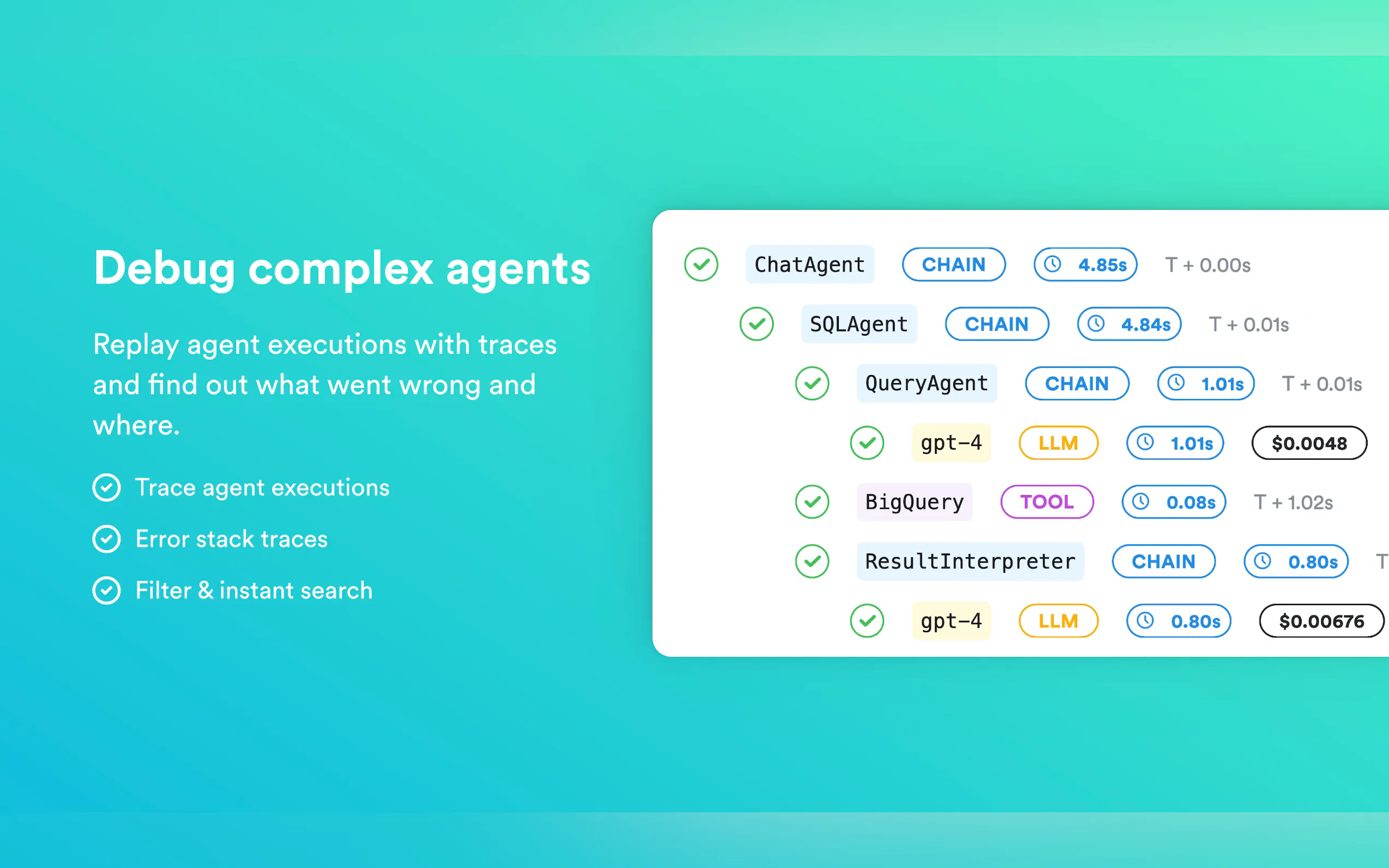 Screenshot 5 of LLMonitor