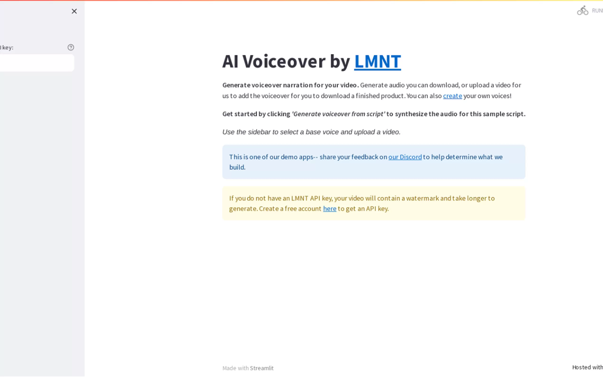 LMNT Voicover