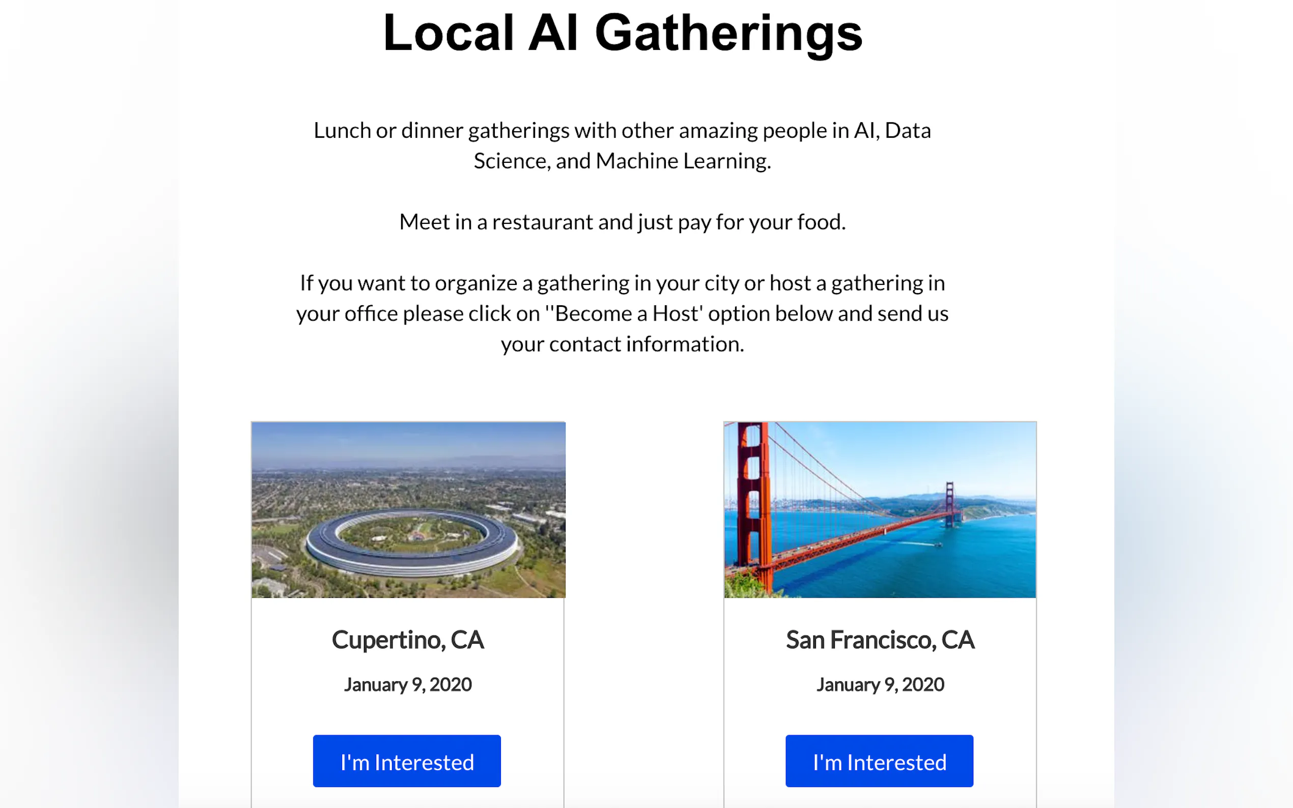 Screenshot 2 of Local AI Gatherings