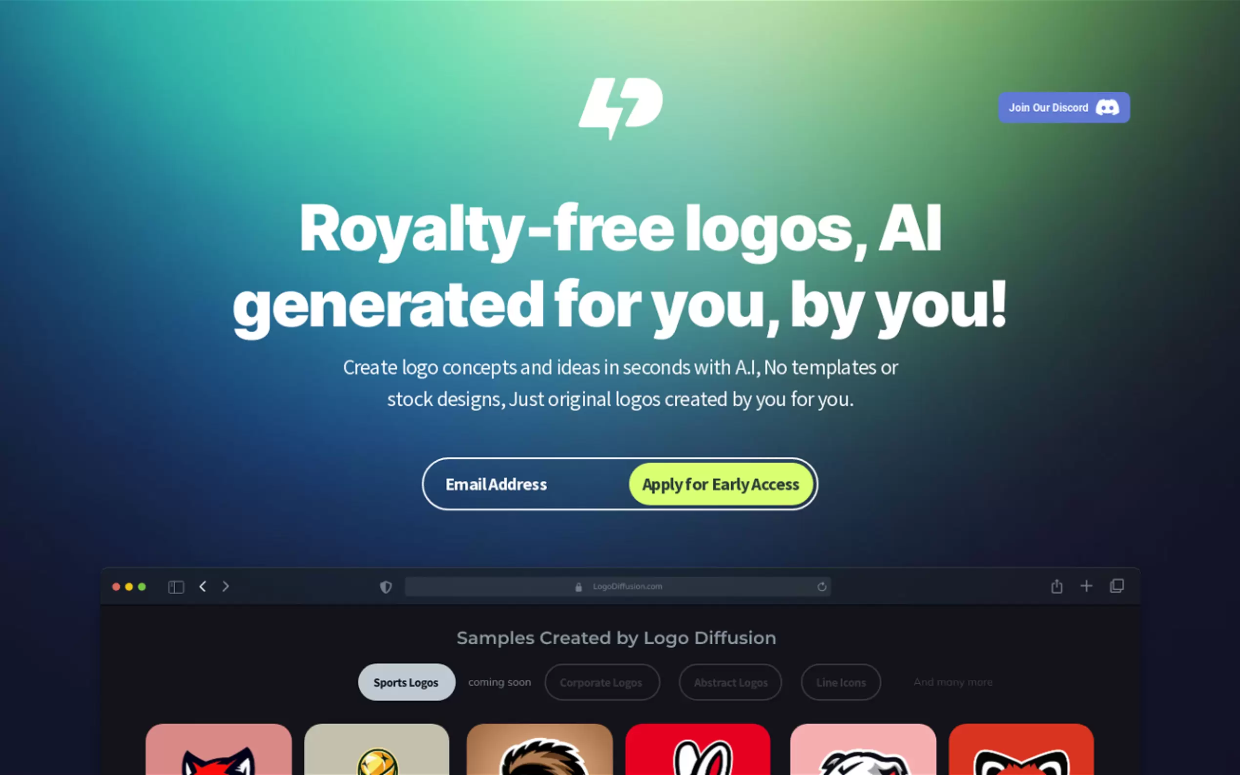 Logodiffusion