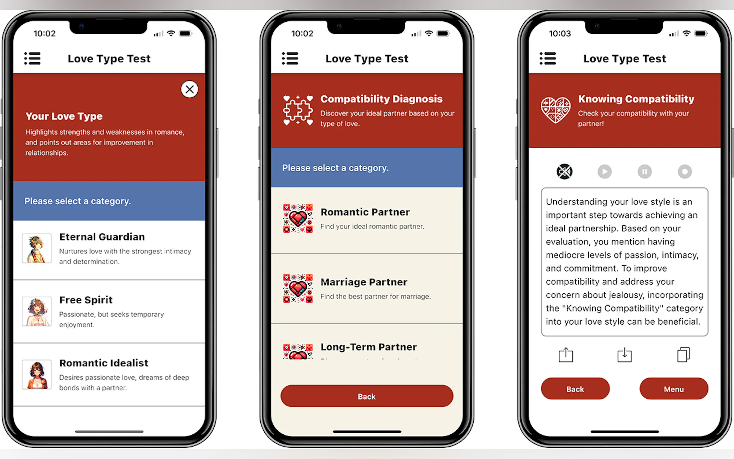 Screenshot 5 of Love Type Test ? AI Counseling