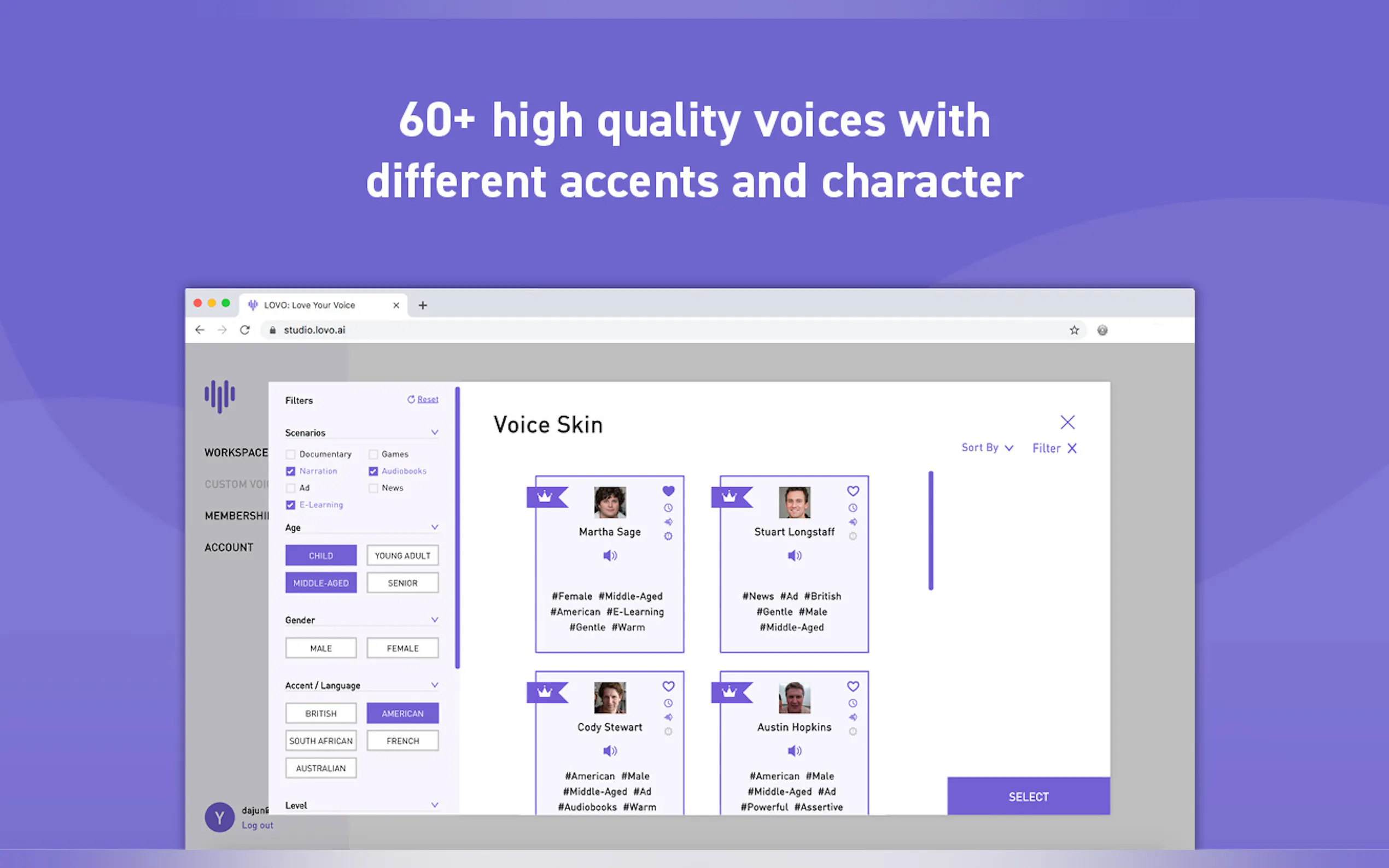 Screenshot 4 of LOVO Studio