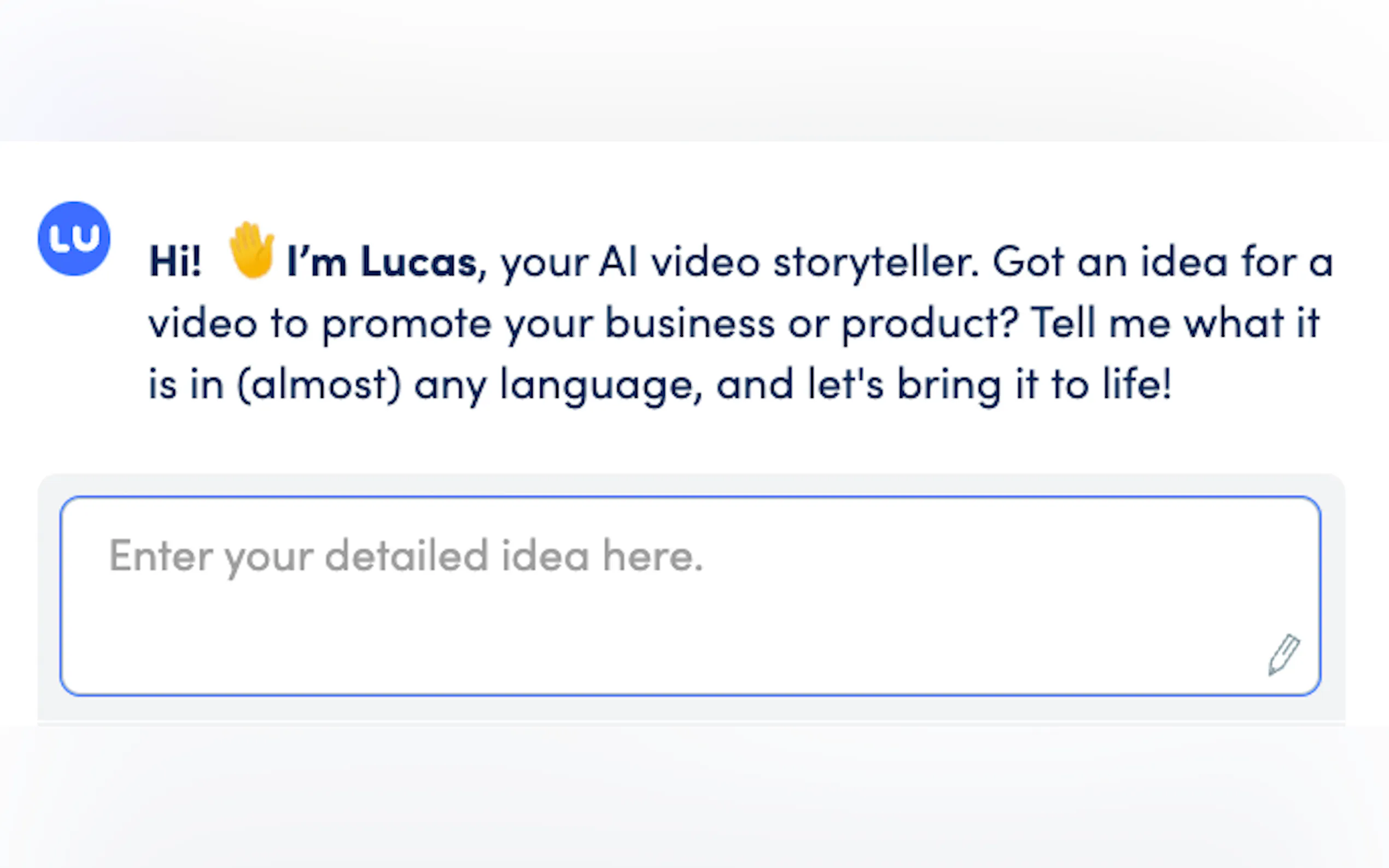 Screenshot 3 of Lucas, AI video creator