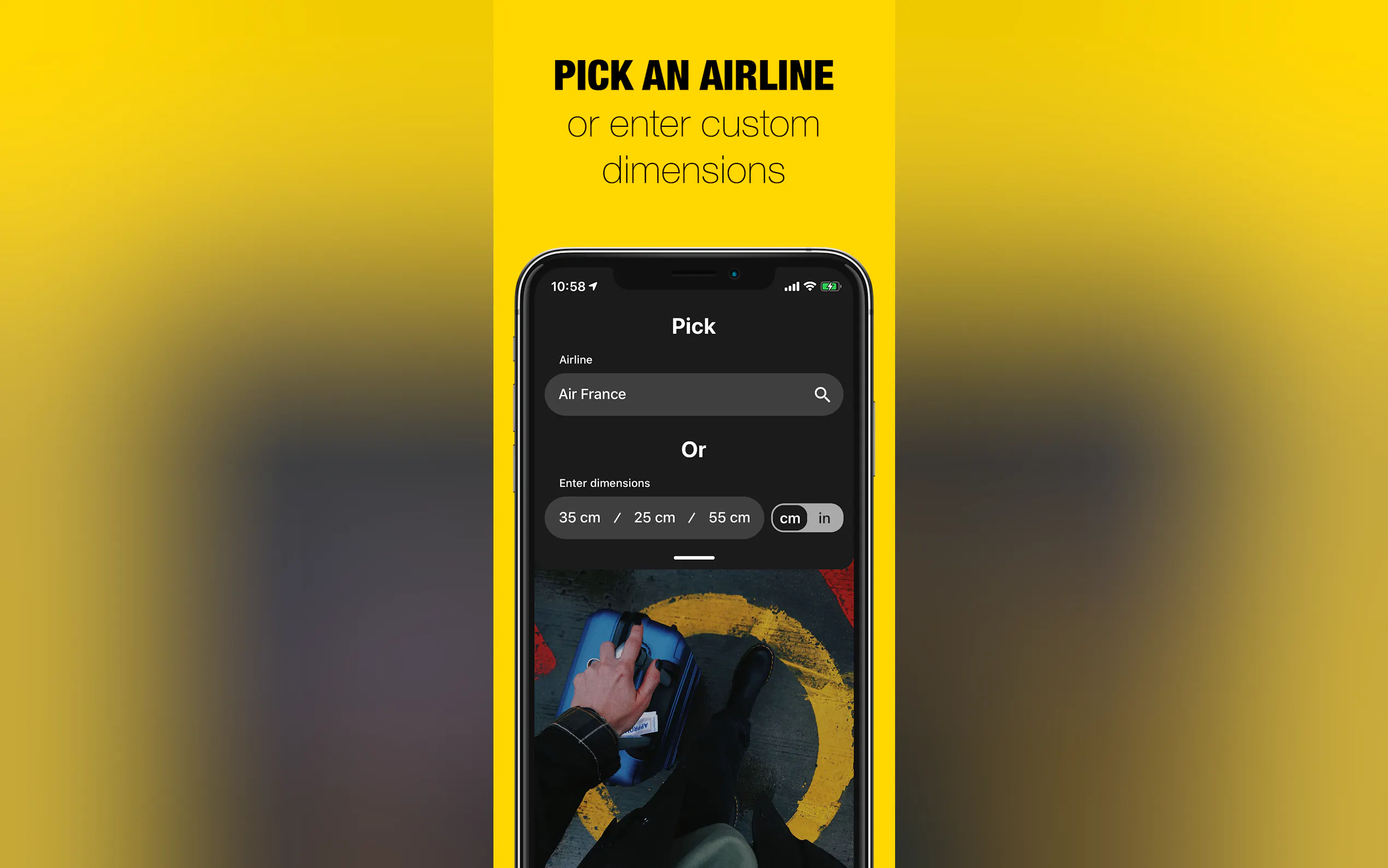 Screenshot 2 of Luggage Fit