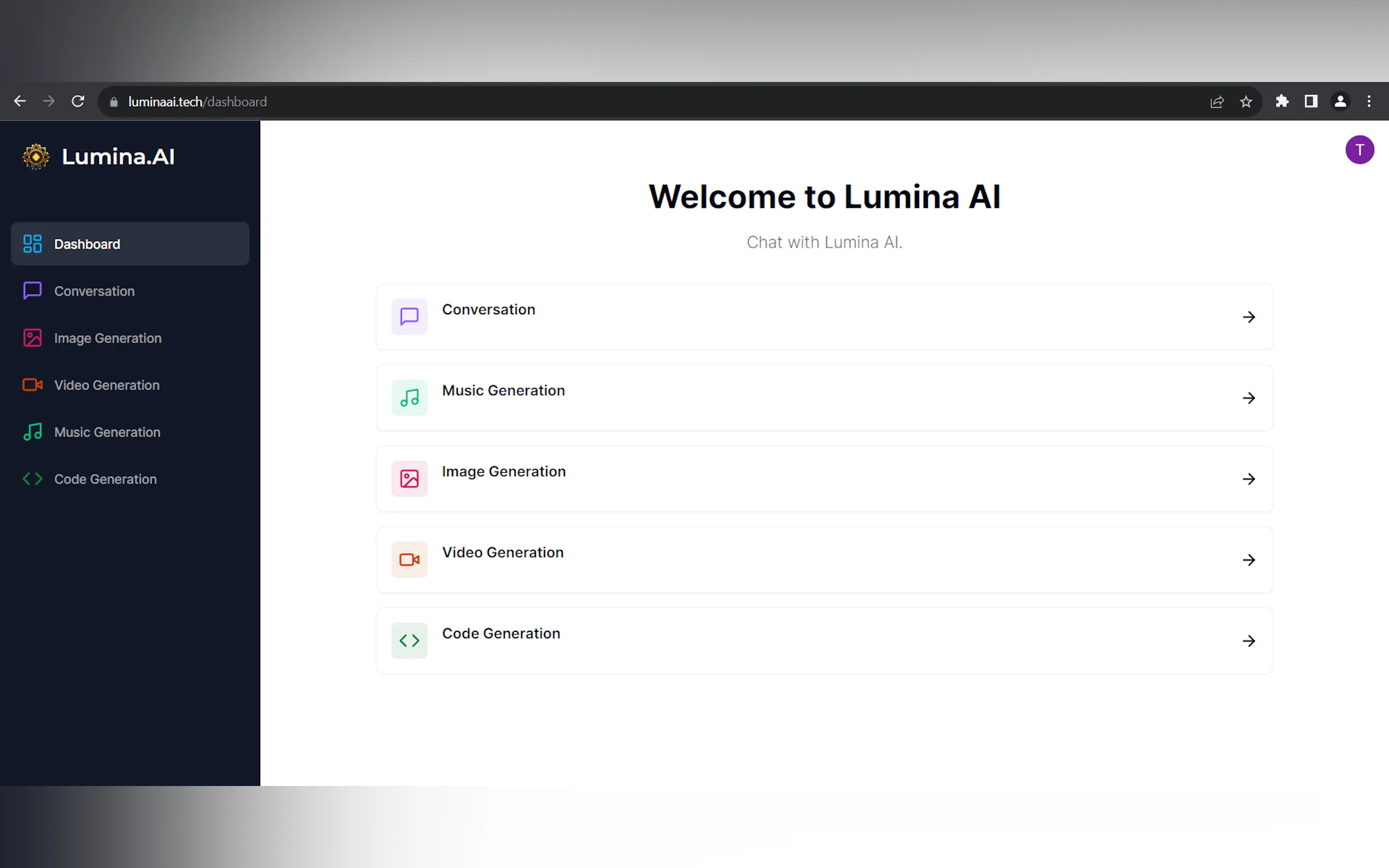Screenshot 2 of Lumina AI