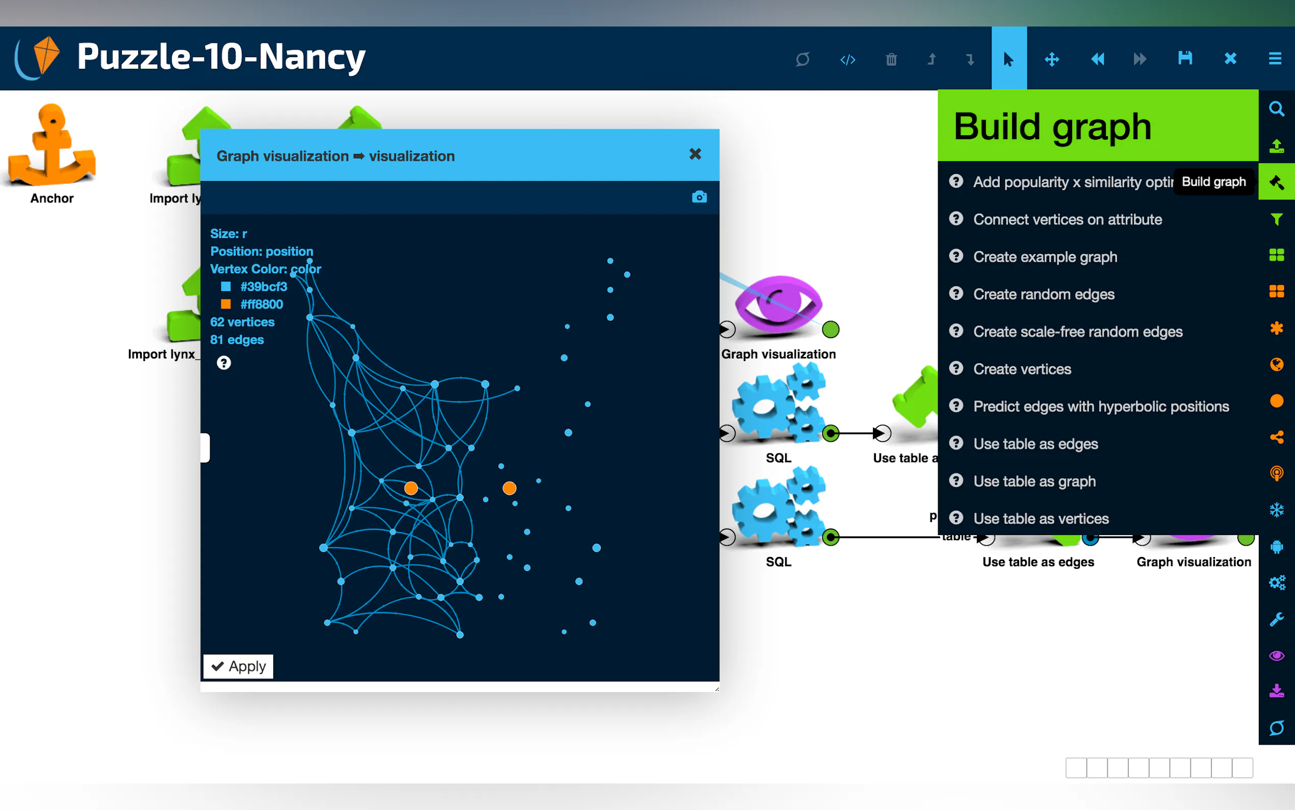 Screenshot 4 of LynxKite