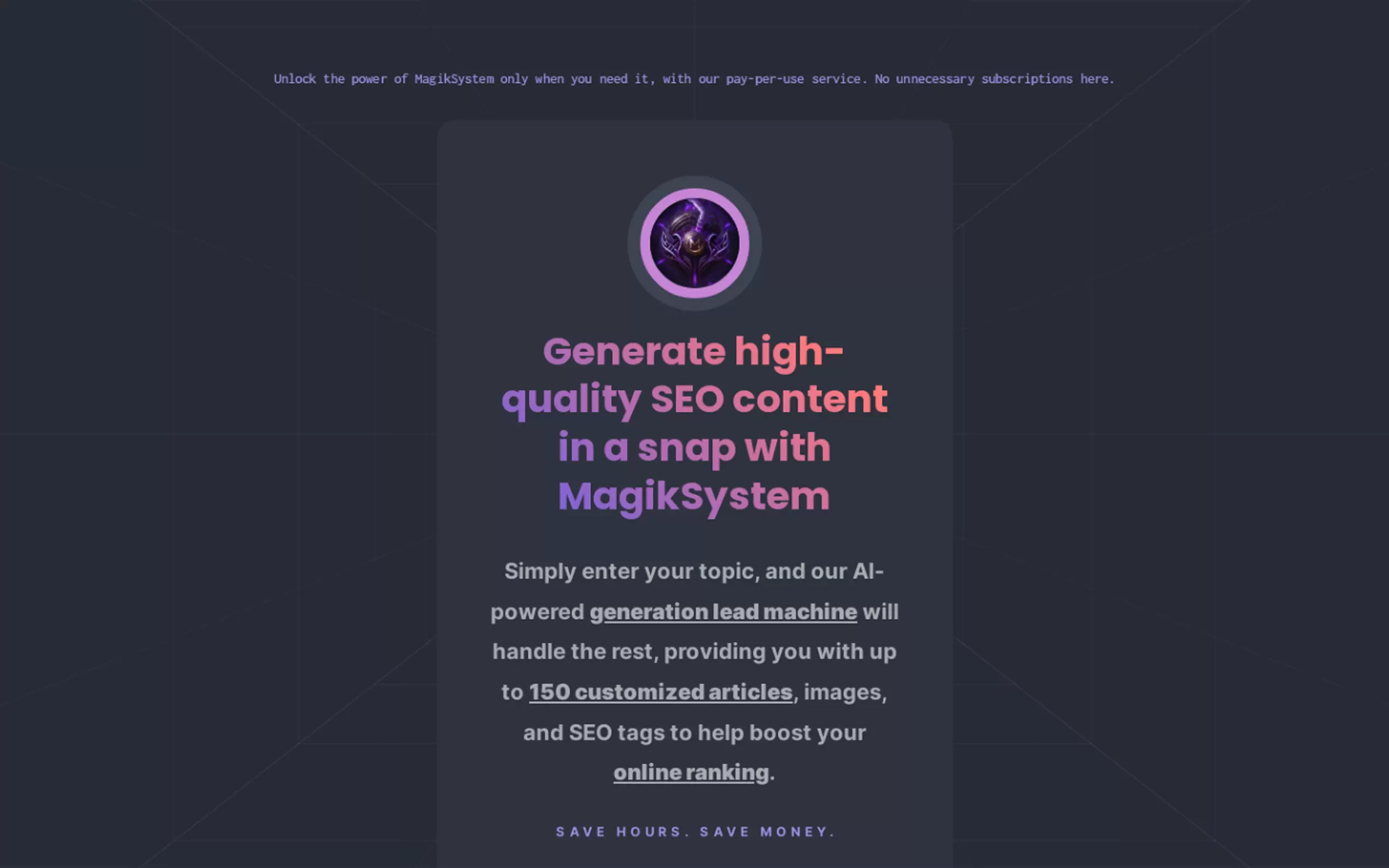 Magiksystem