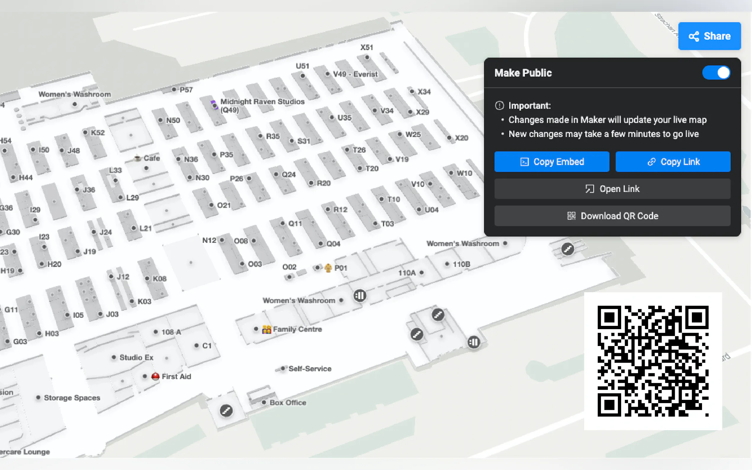 Screenshot 2 of Mappedin Maker