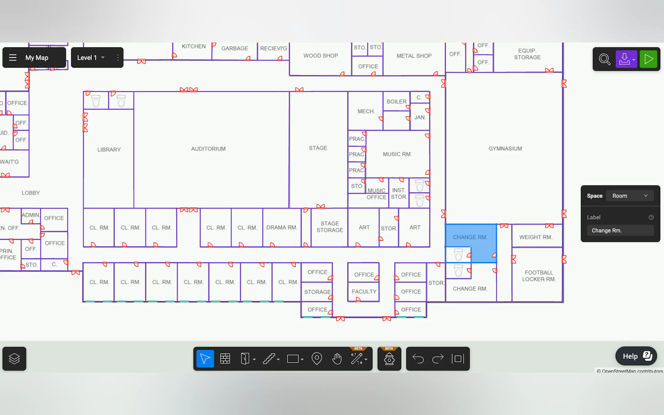 Screenshot 3 of Mappedin Maker