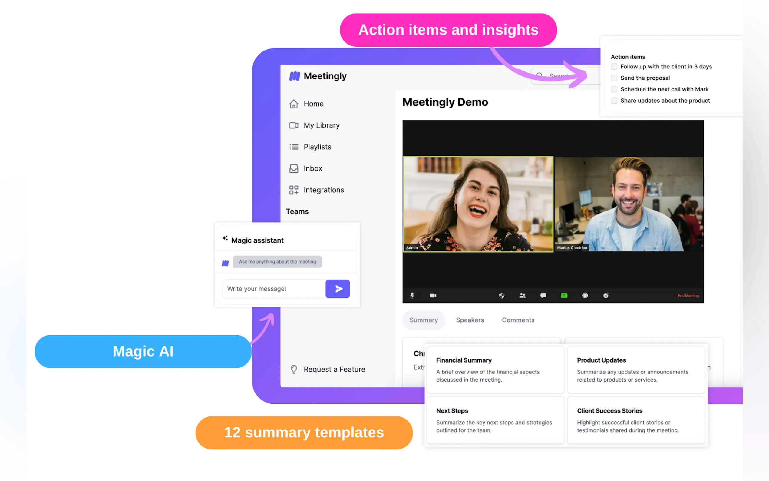 Screenshot 2 of Meetingly
