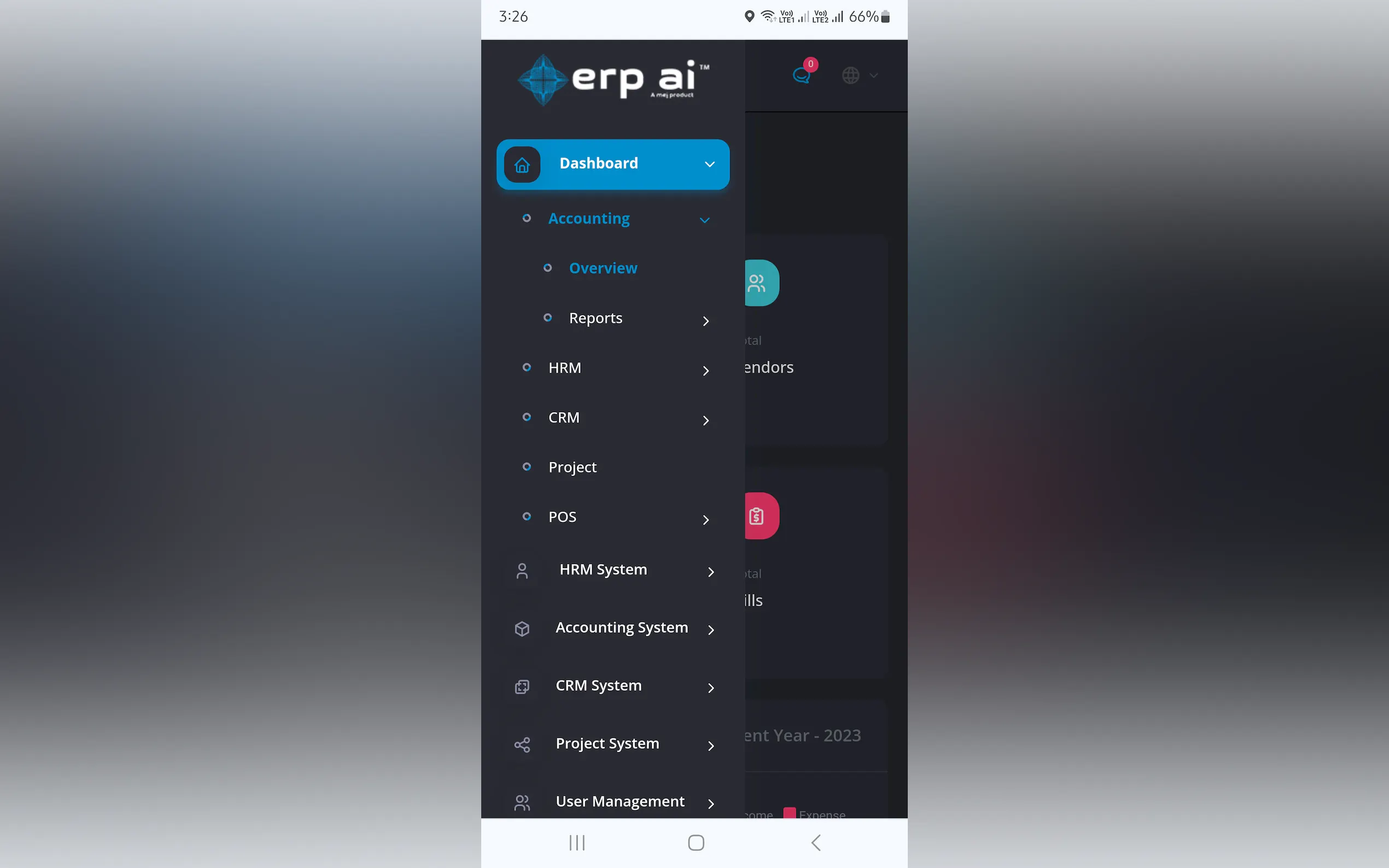 Screenshot 3 of MEJ ERP AI