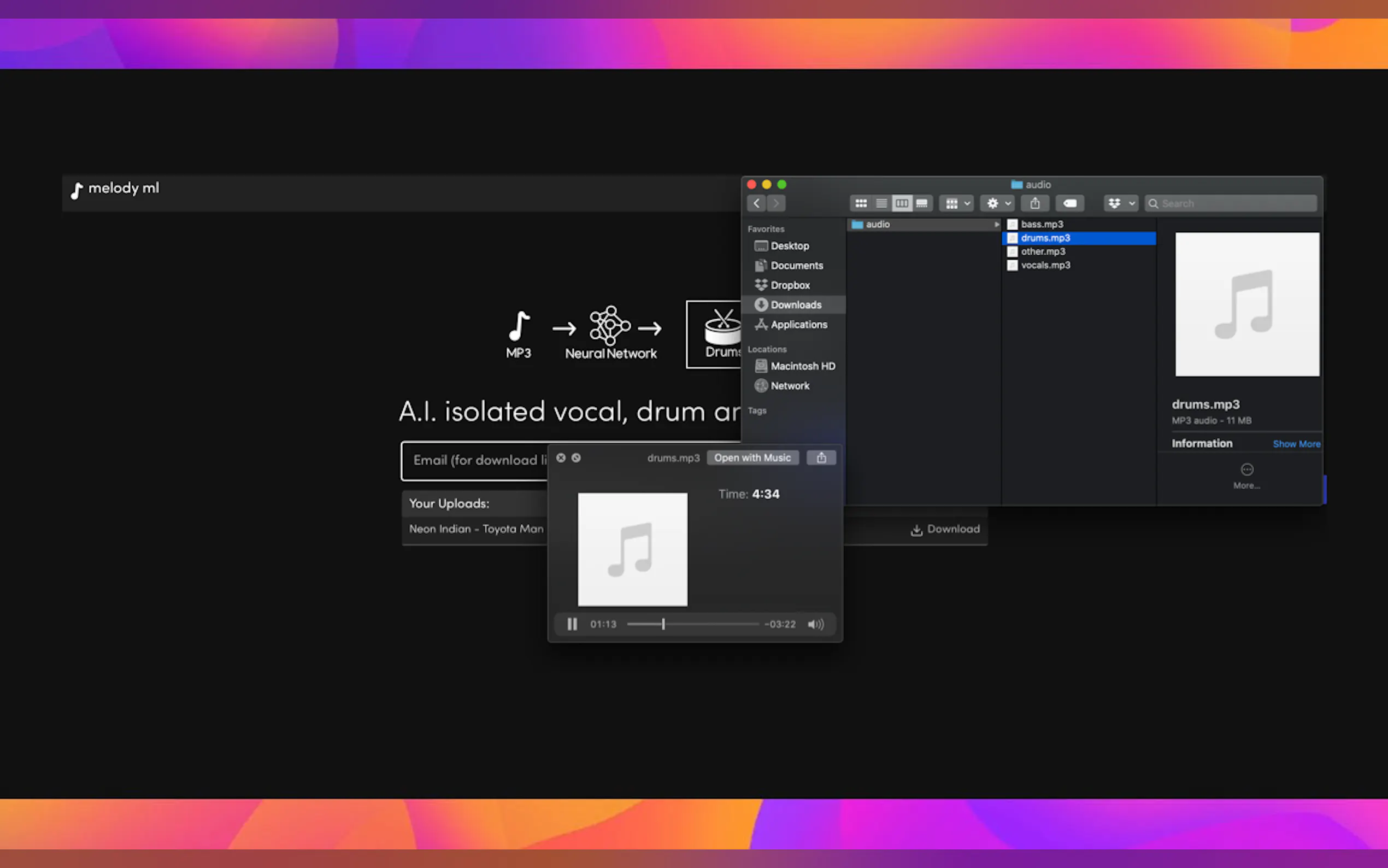 Screenshot 2 of Melody ML