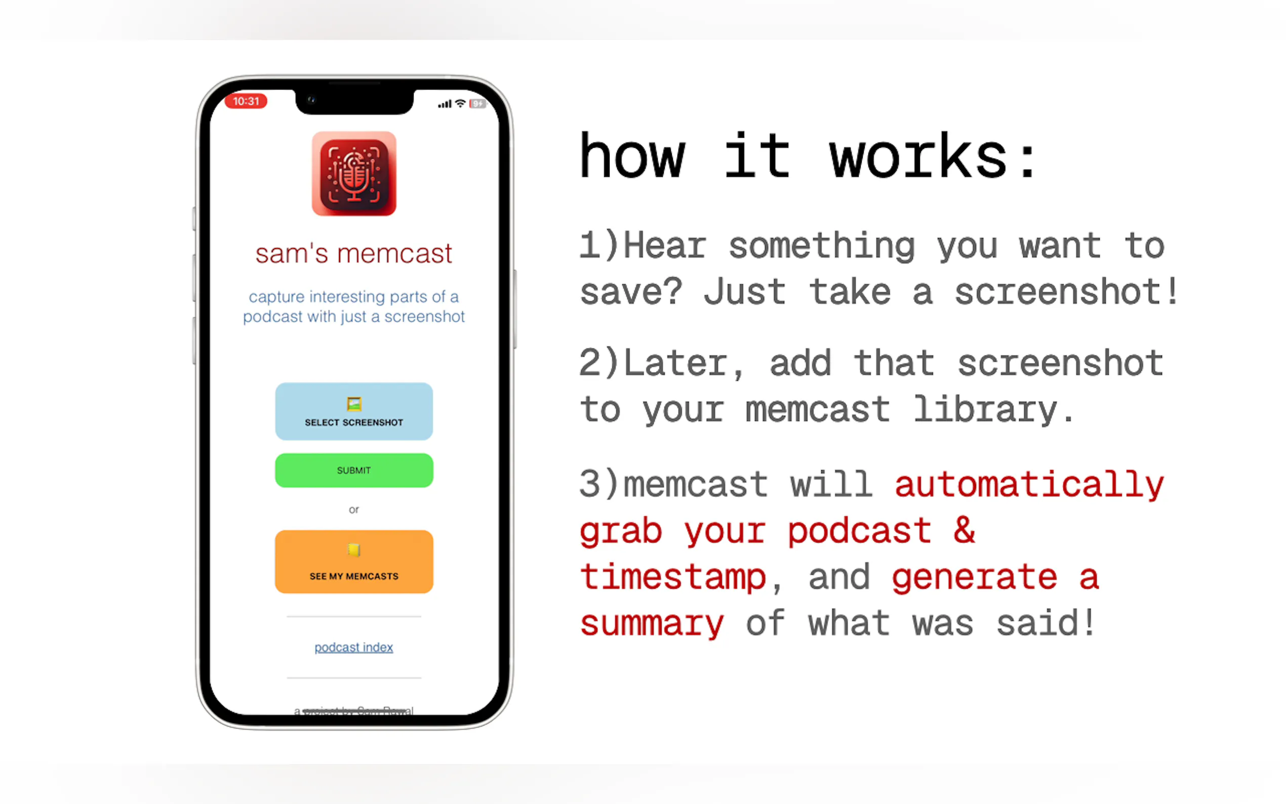 Screenshot 4 of memcast
