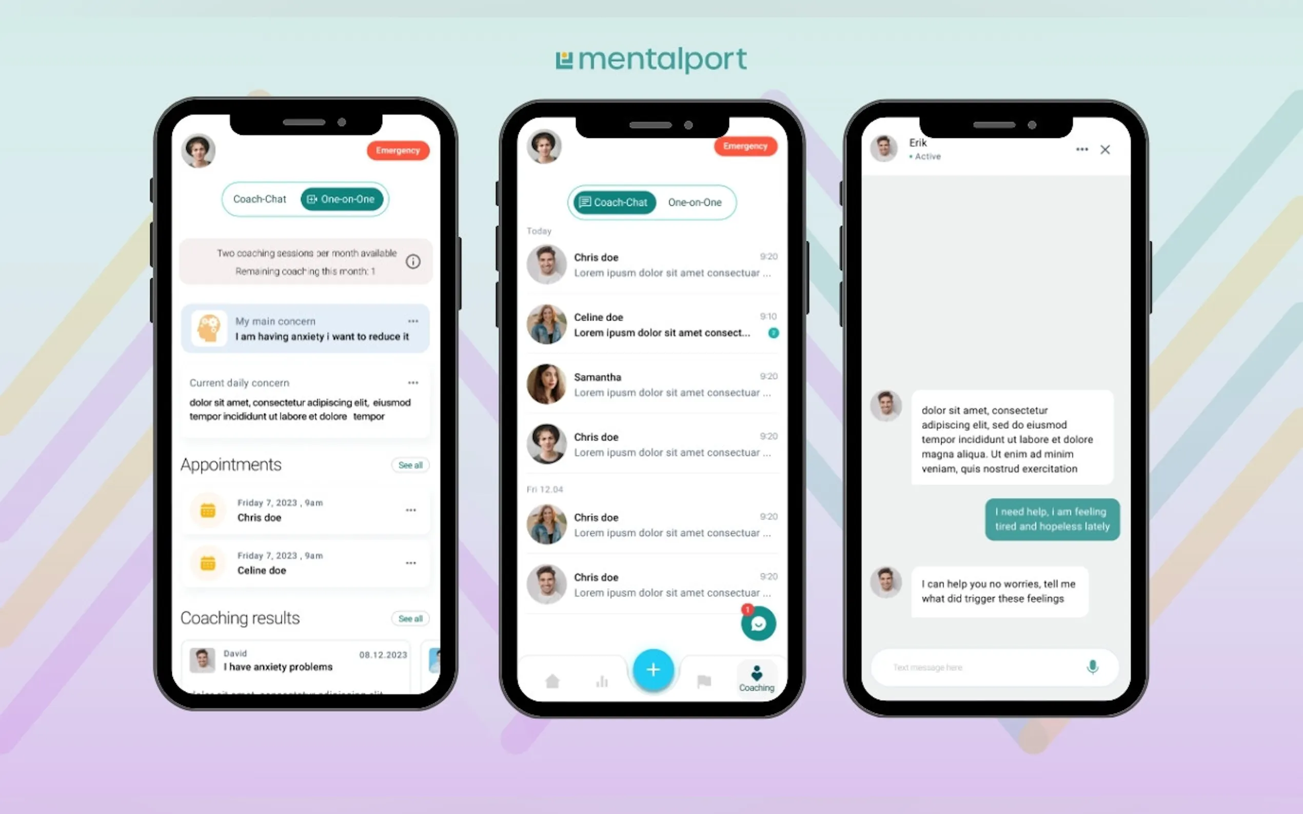 Screenshot 5 of mentalport-app: AI Mental Health Coach