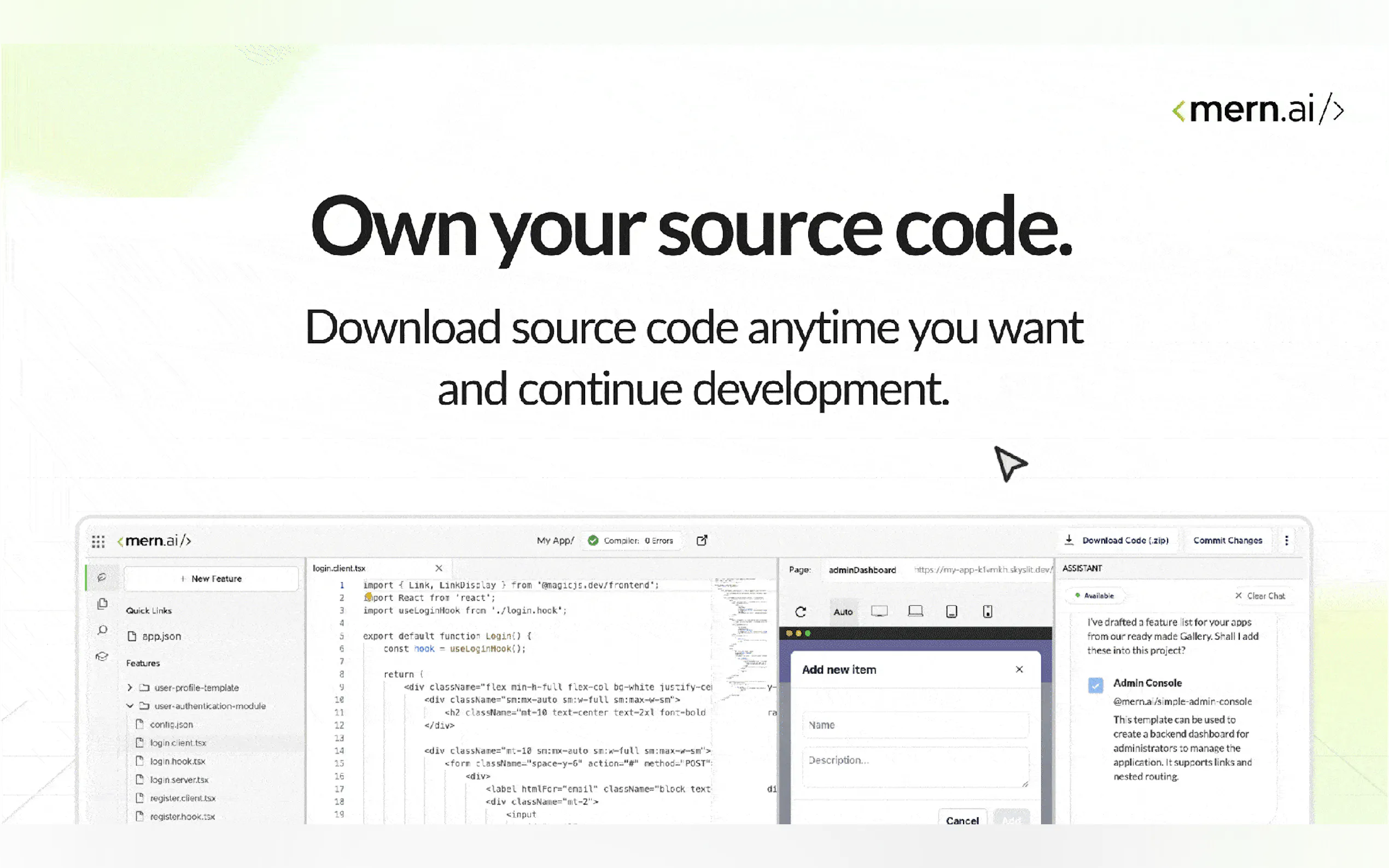 Screenshot 5 of MERN.AI 2.0