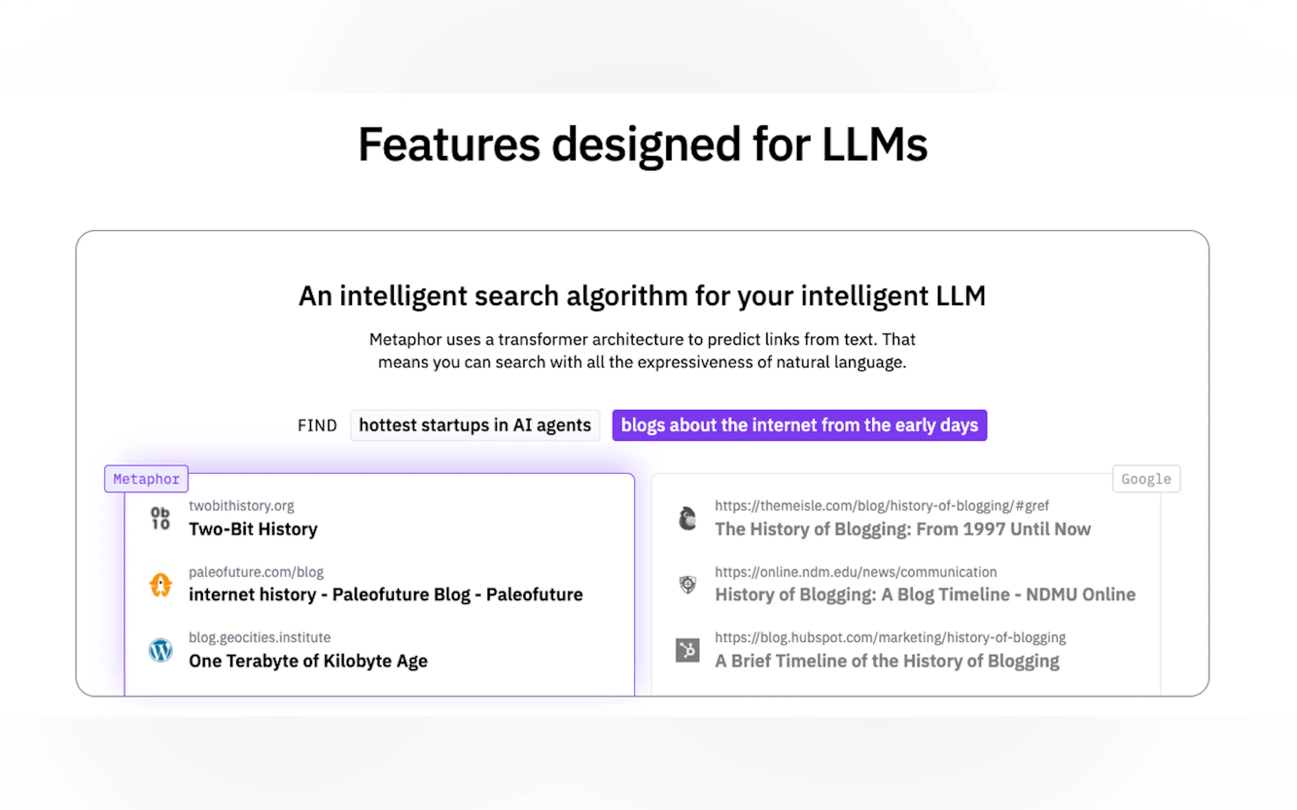 Screenshot 3 of Metaphor Search API