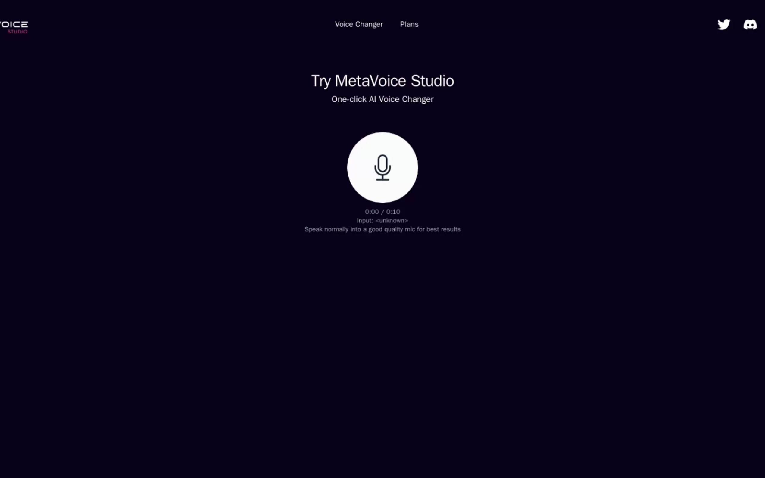 MetaVoice Studio
