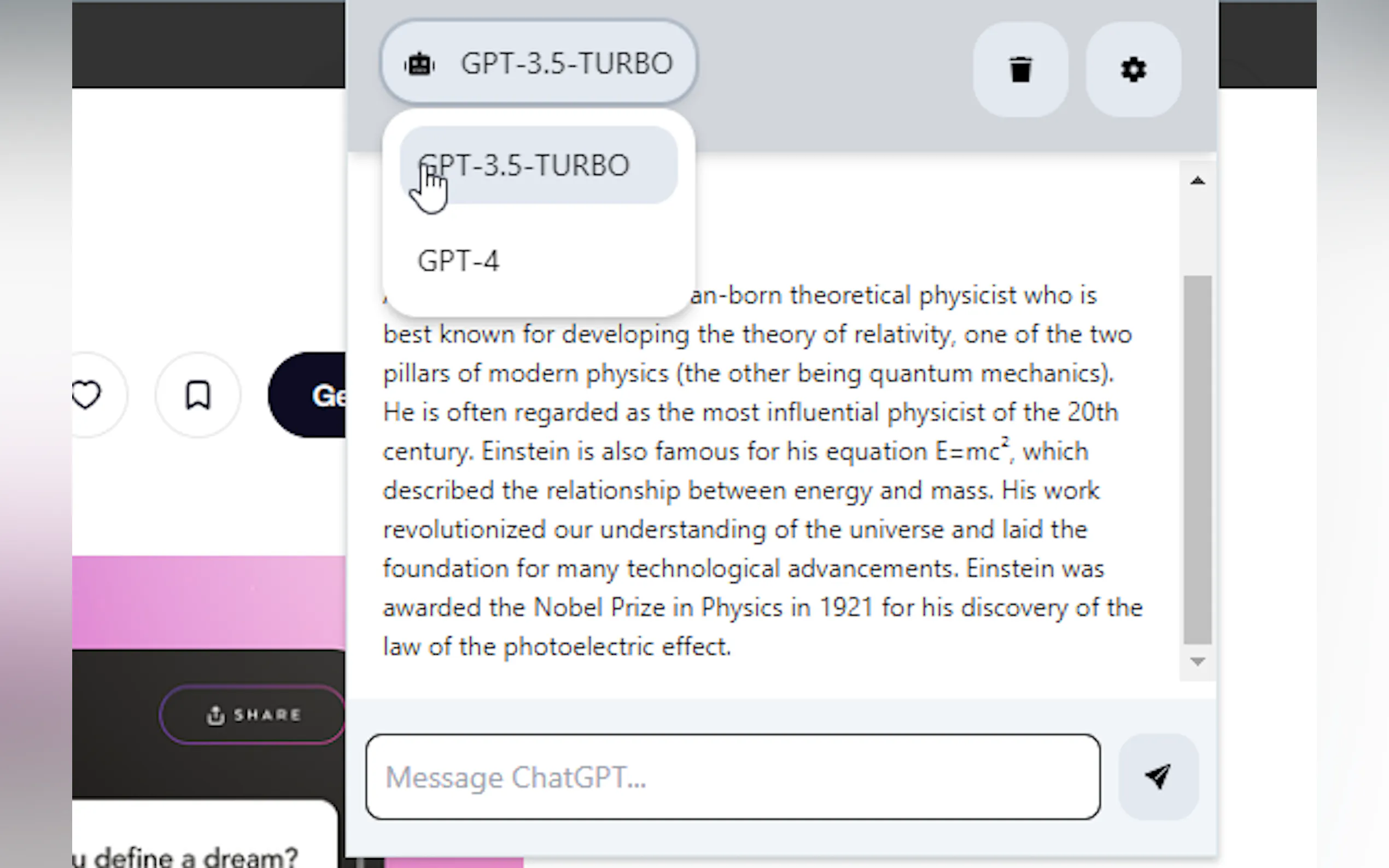 Screenshot 2 of Mini ChatGPT