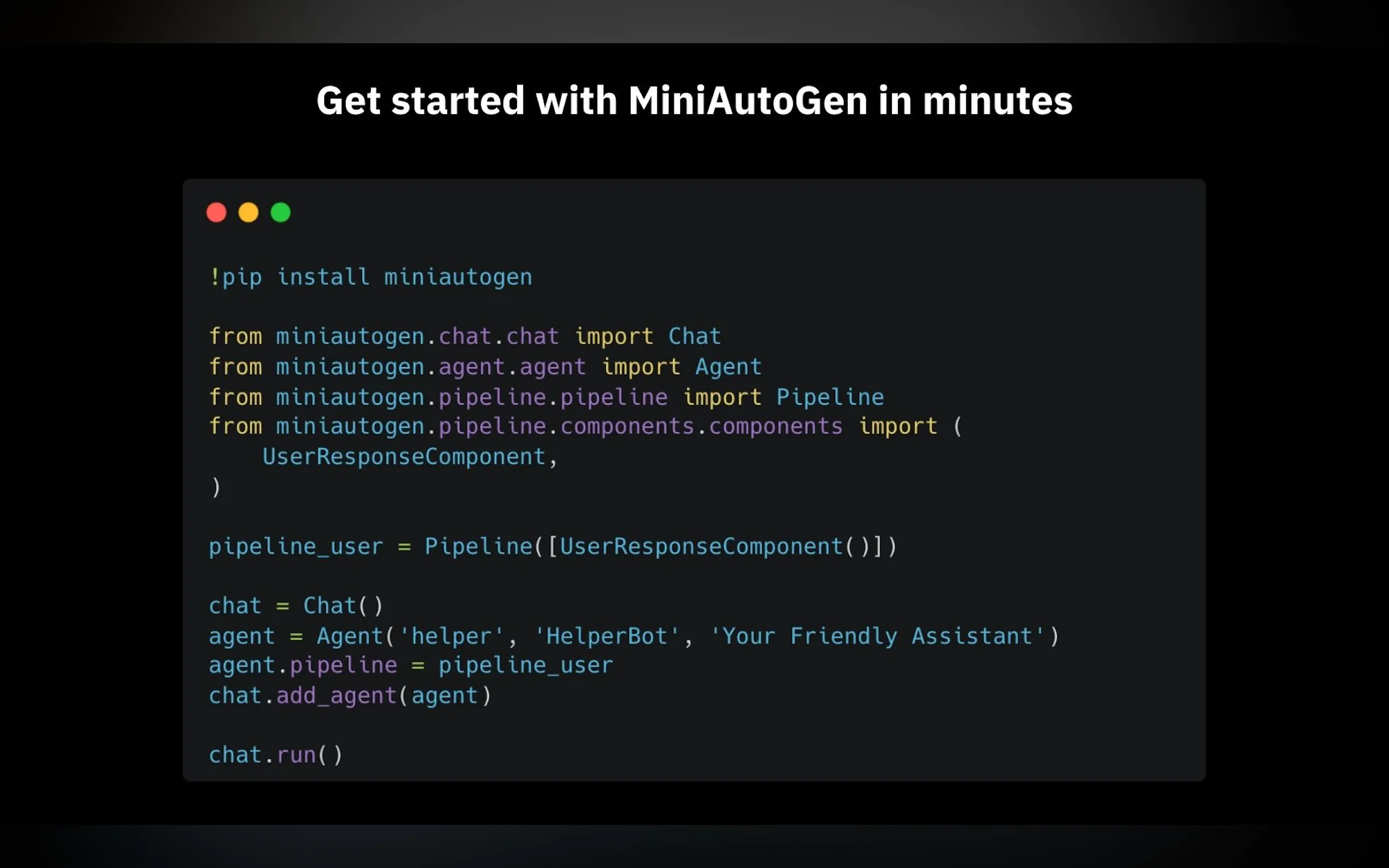 Screenshot 5 of MiniAutoGen