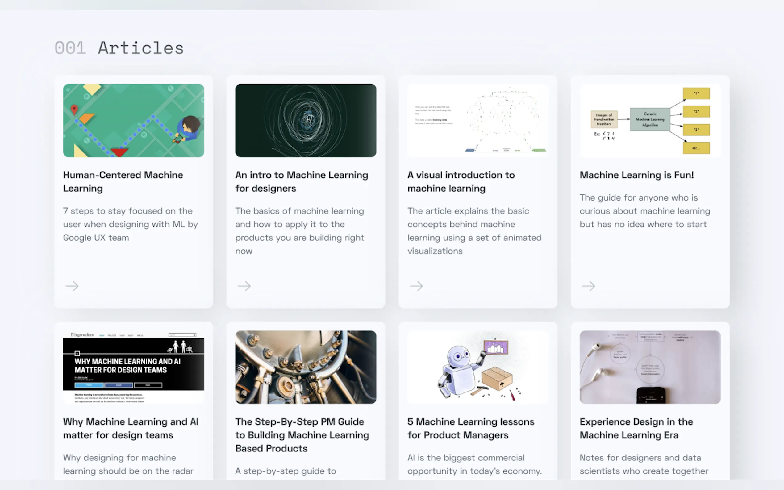 Screenshot 2 of ML + Design