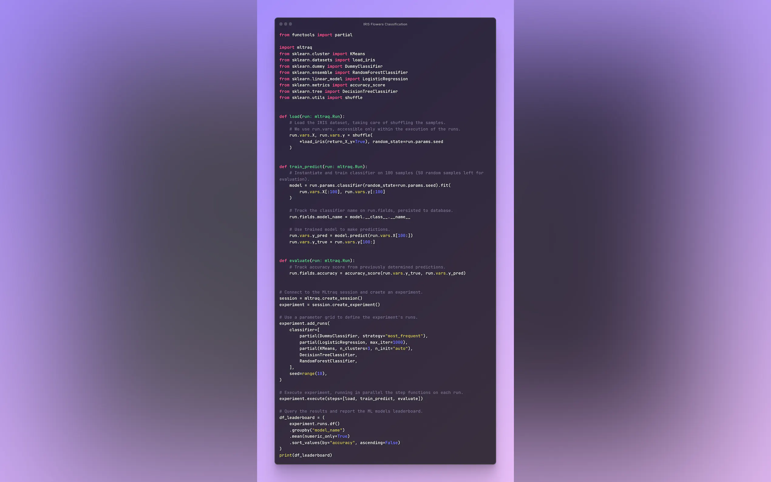 Screenshot 2 of MLtraq