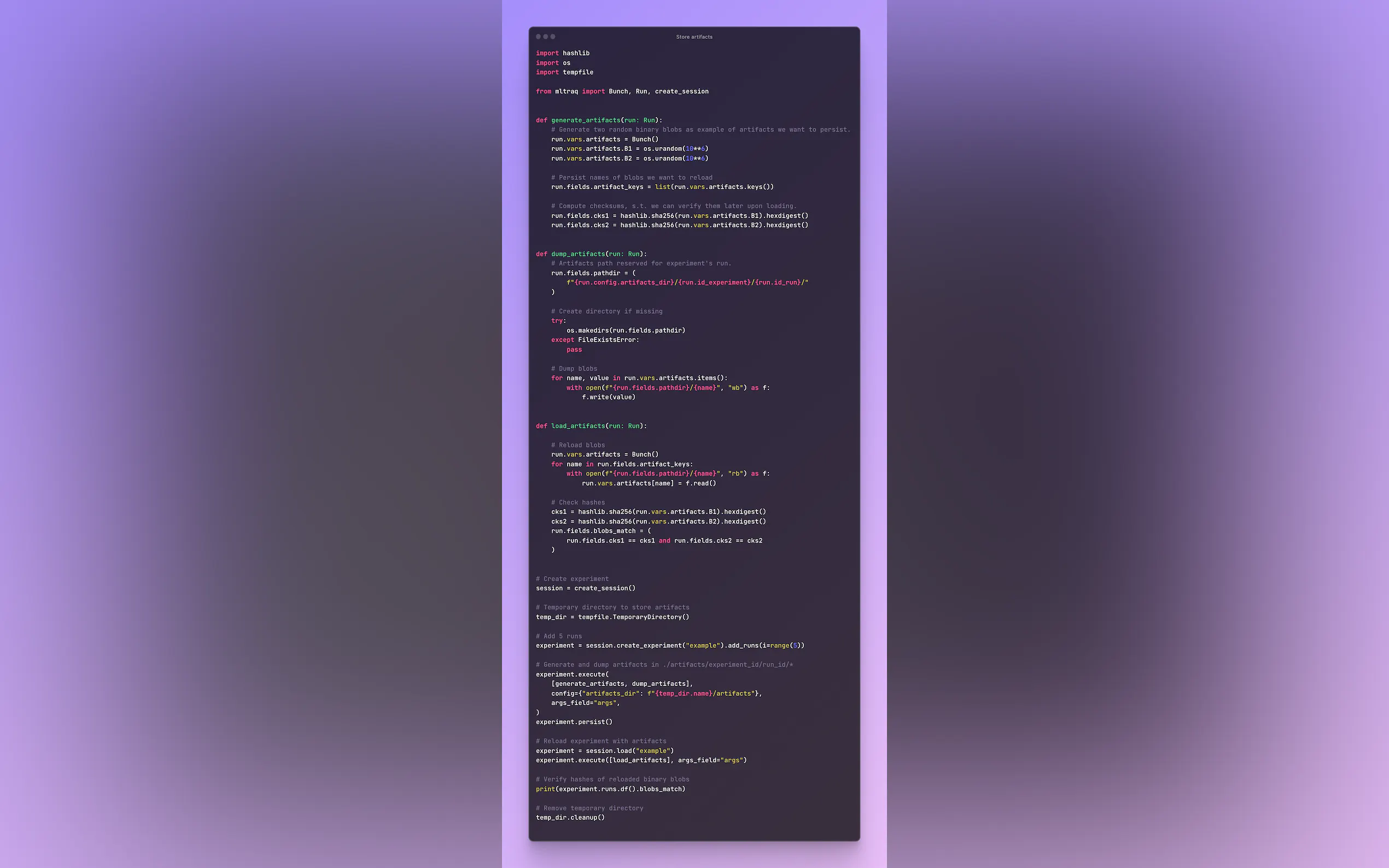 Screenshot 3 of MLtraq