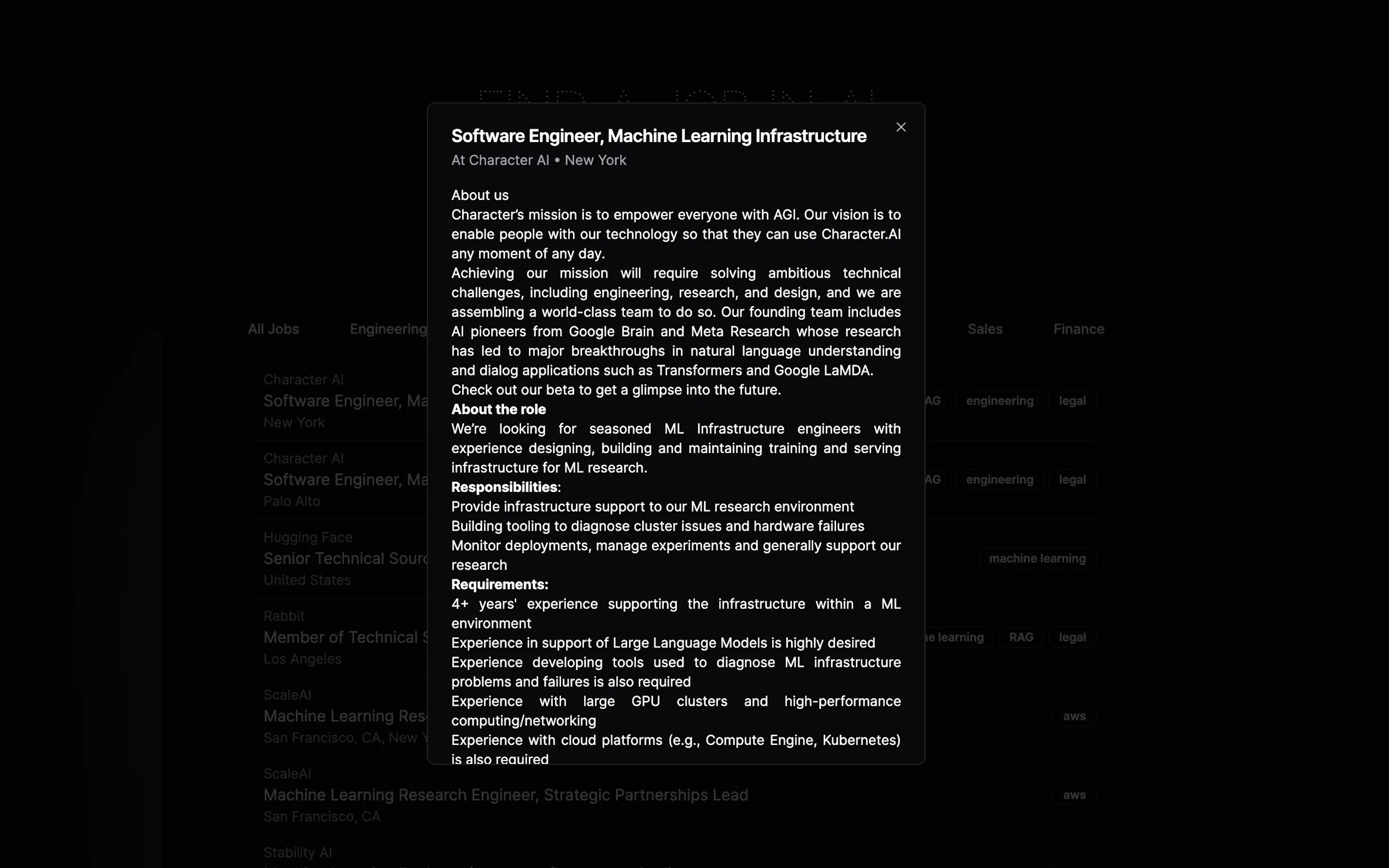 Screenshot 2 of Mo AI Jobs