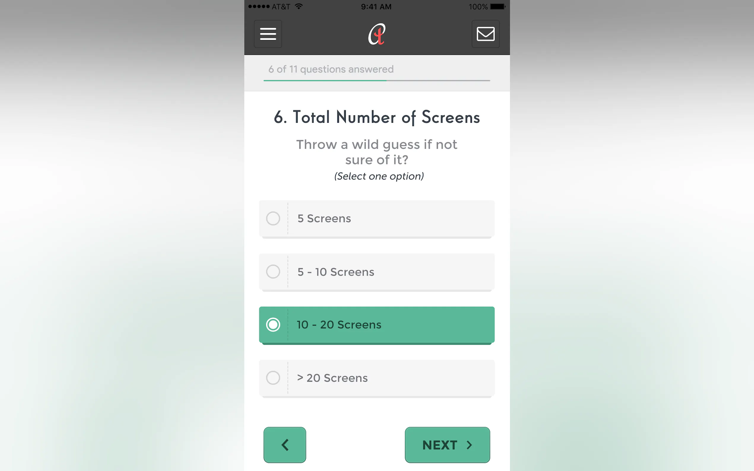 Screenshot 3 of Mobile App Cost Calculator