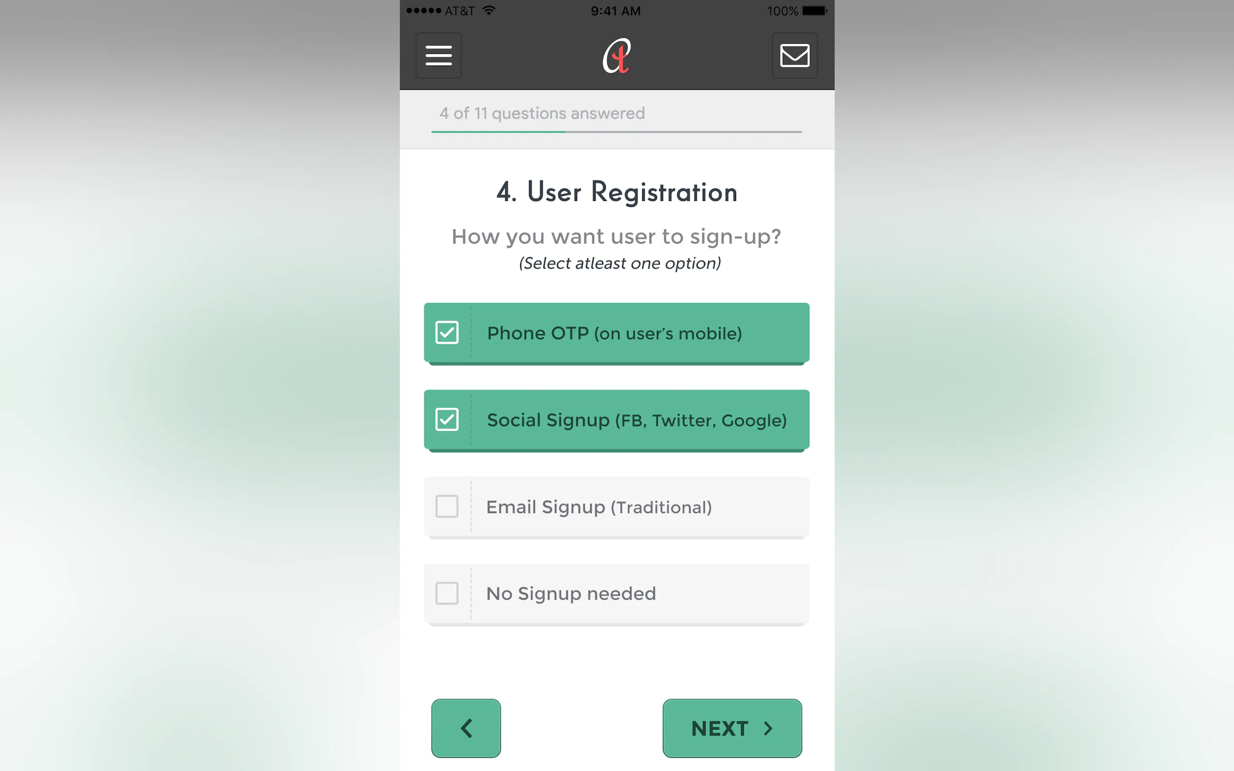 Screenshot 5 of Mobile App Cost Calculator