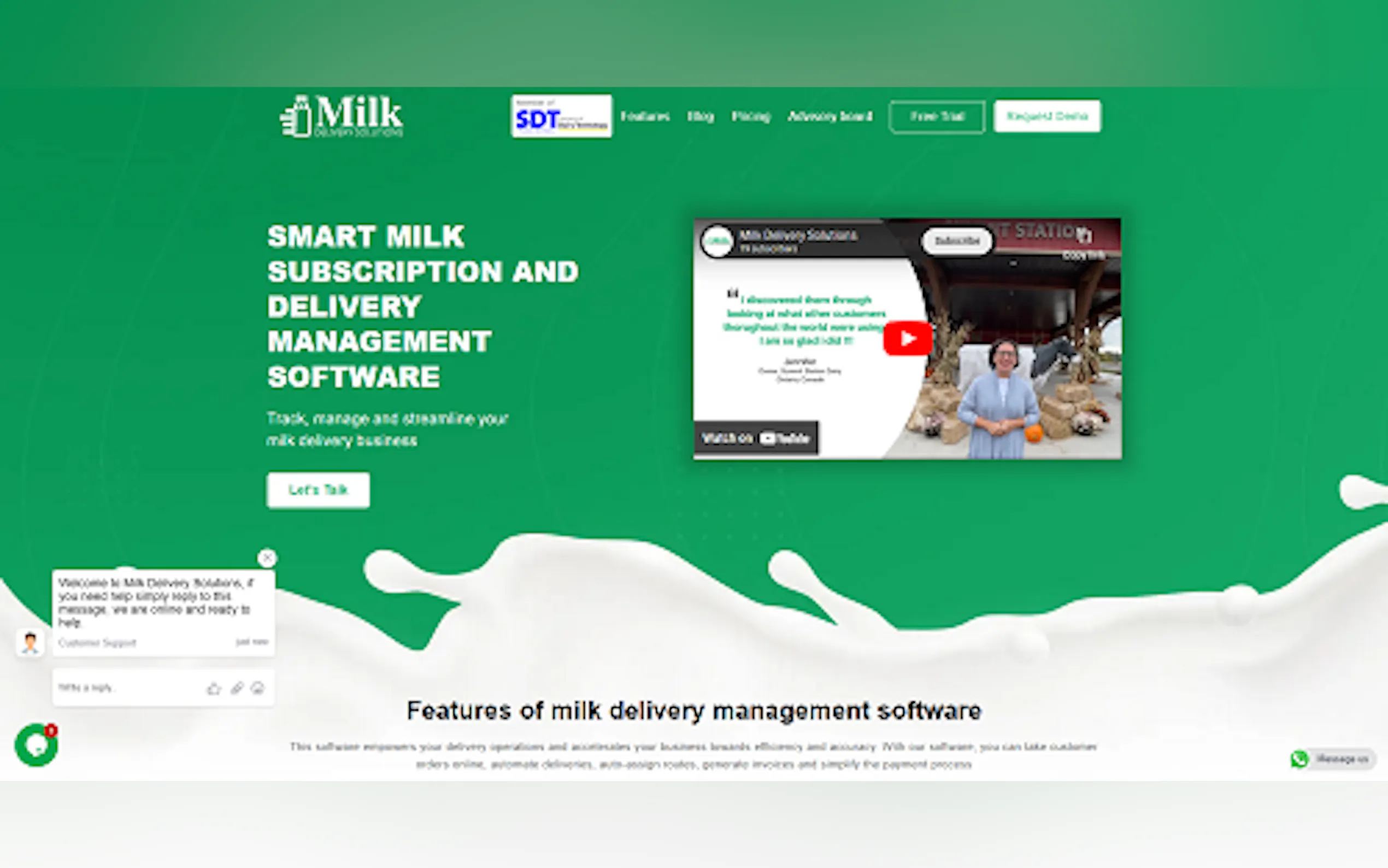 Mobile App For Milk Delivery
